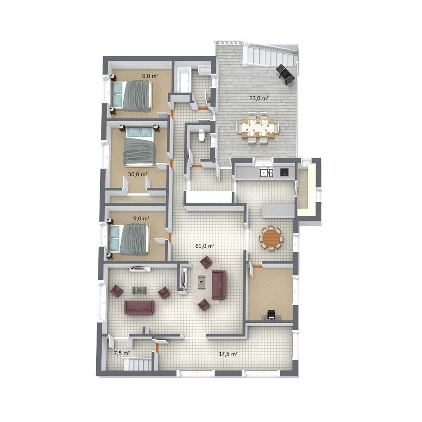 Floorplan of Homely house listing, 51 Wilkinson Street, Wandal QLD 4700