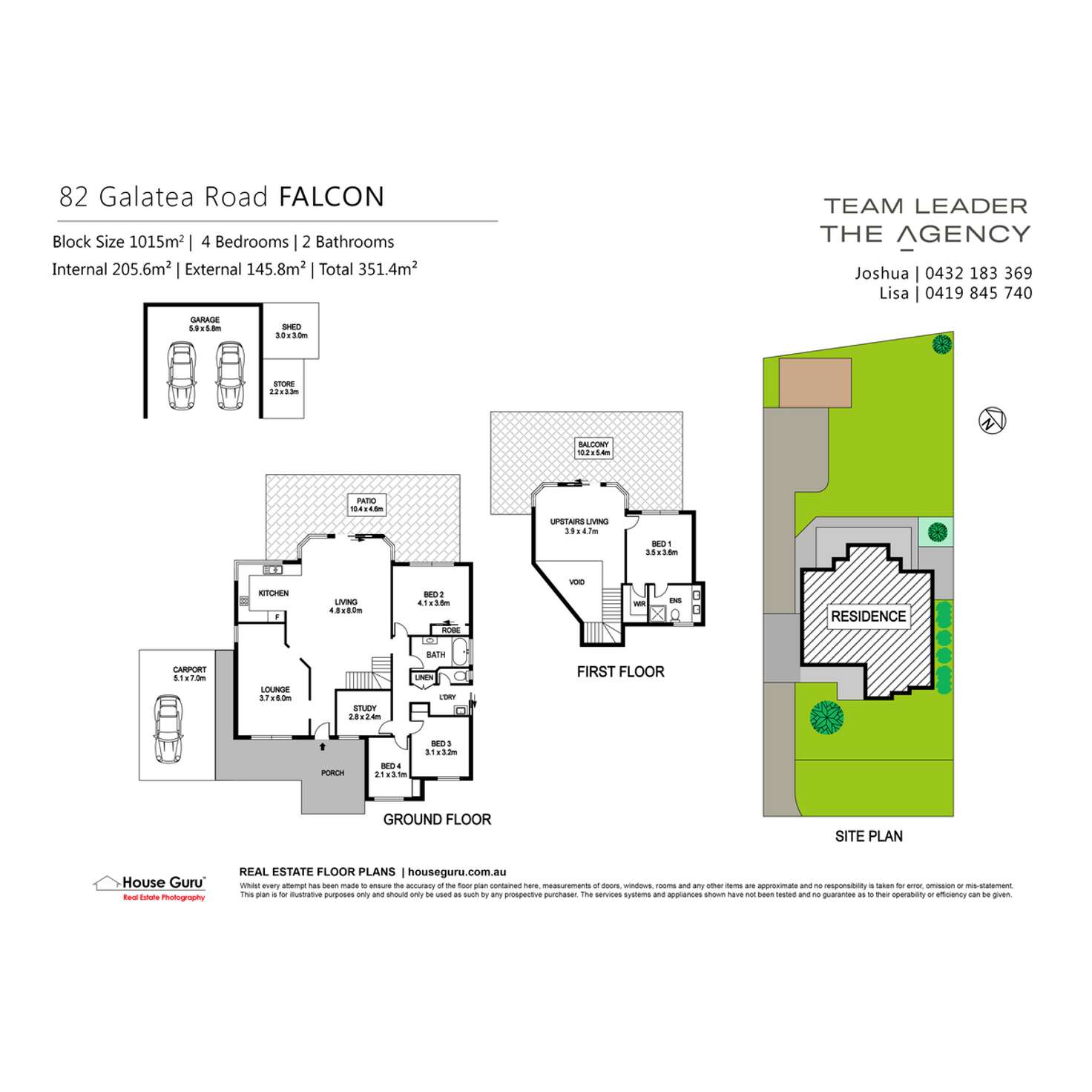 Floorplan of Homely house listing, 82 Galatea Road, Falcon WA 6210