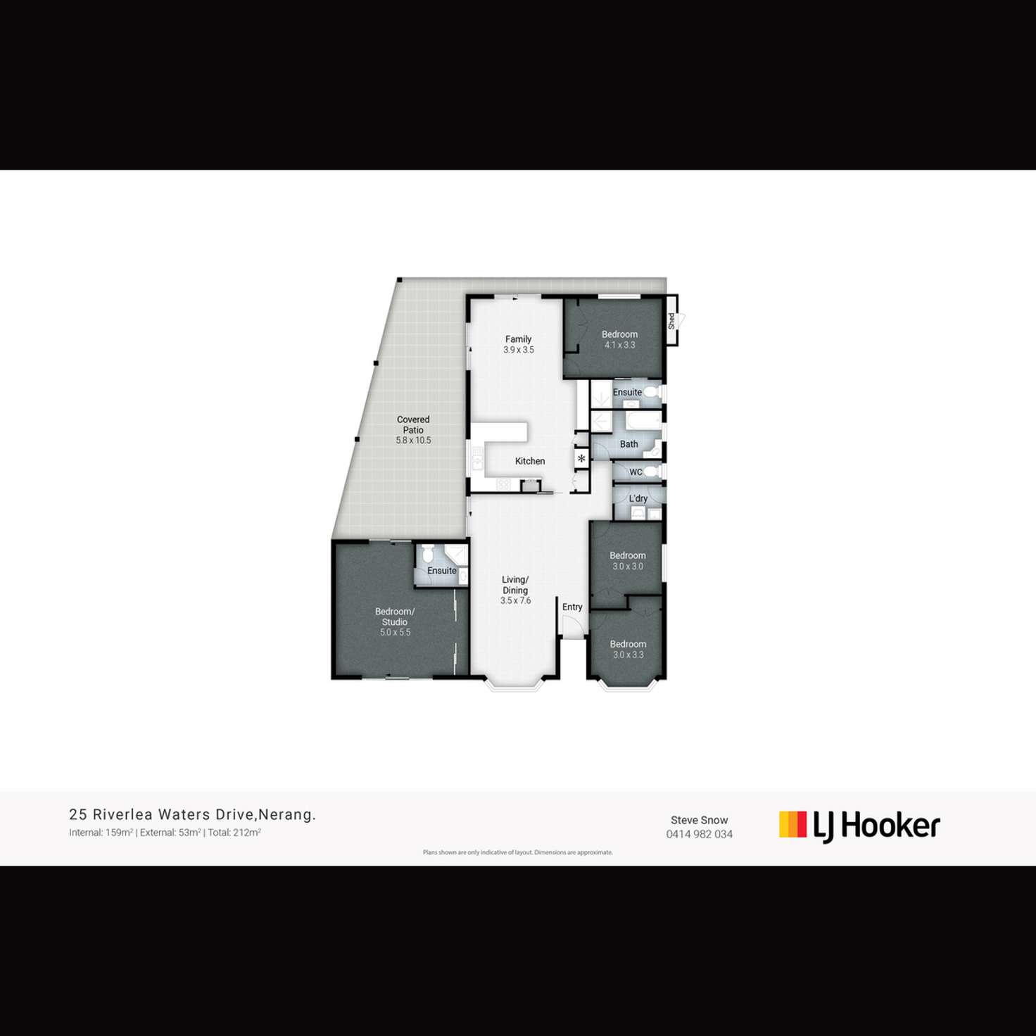 Floorplan of Homely house listing, 25 Riverlea Waters Drive, Nerang QLD 4211