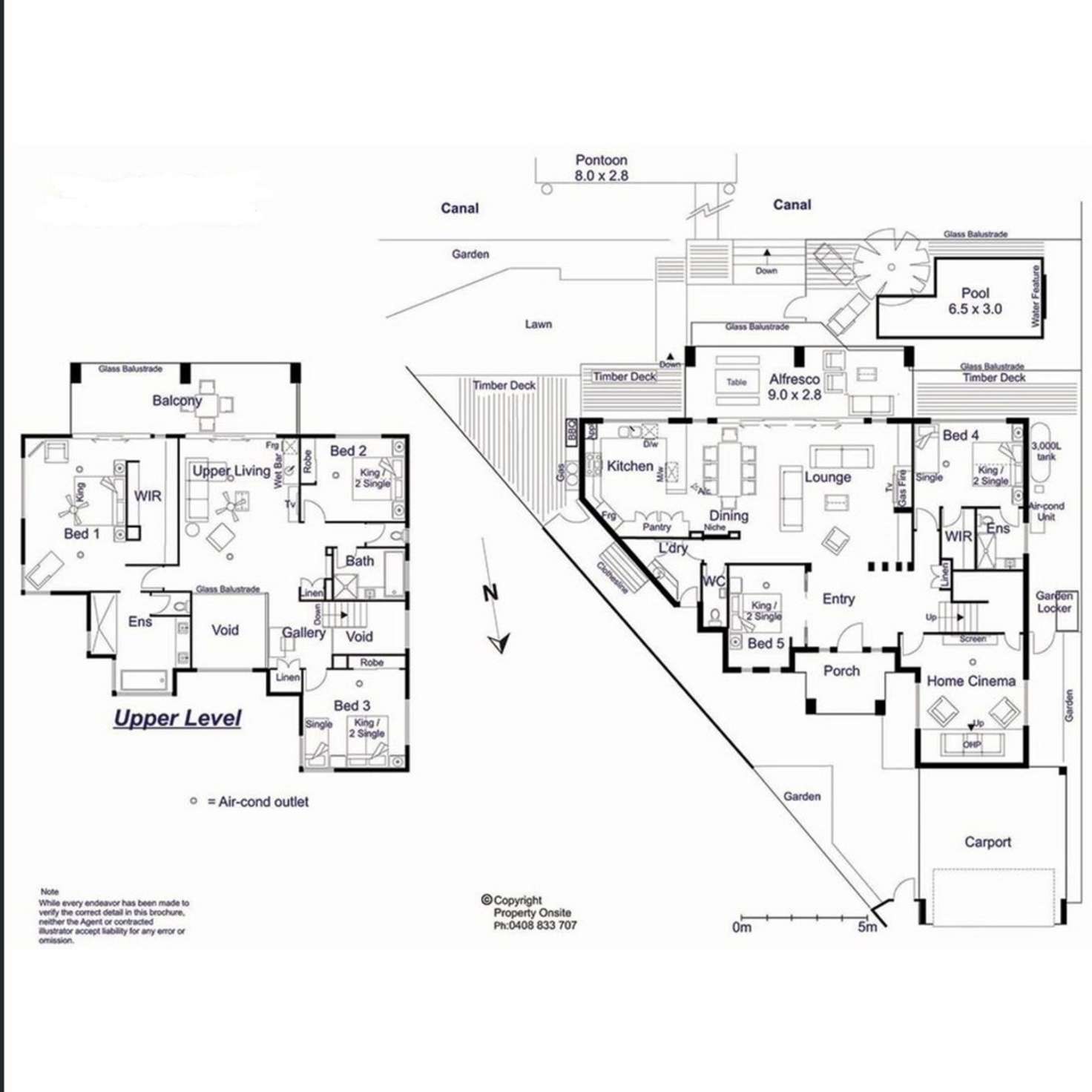 Floorplan of Homely house listing, 28 Summerland Key, Broadbeach Waters QLD 4218