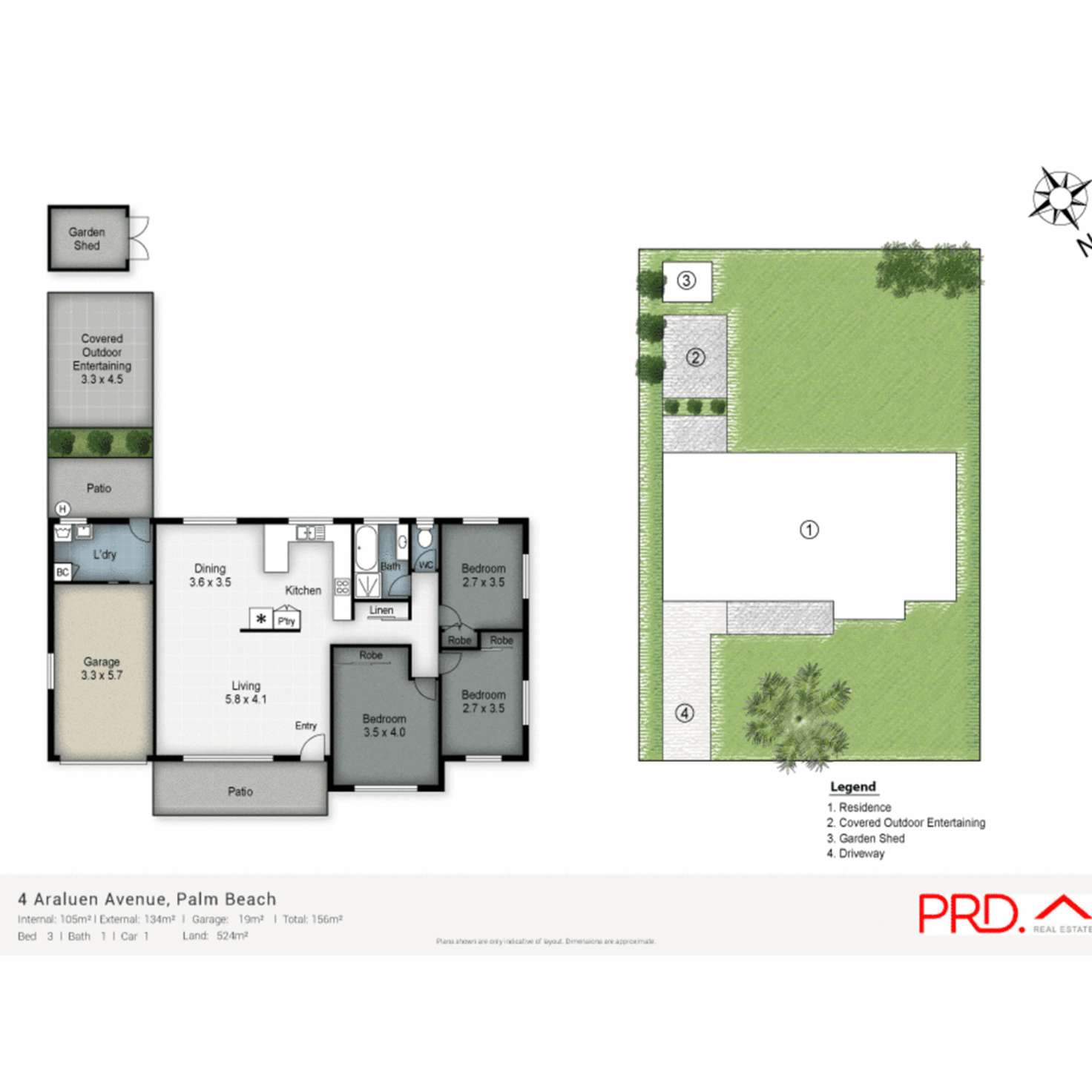 Floorplan of Homely house listing, 4 Araluen Avenue, Palm Beach QLD 4221