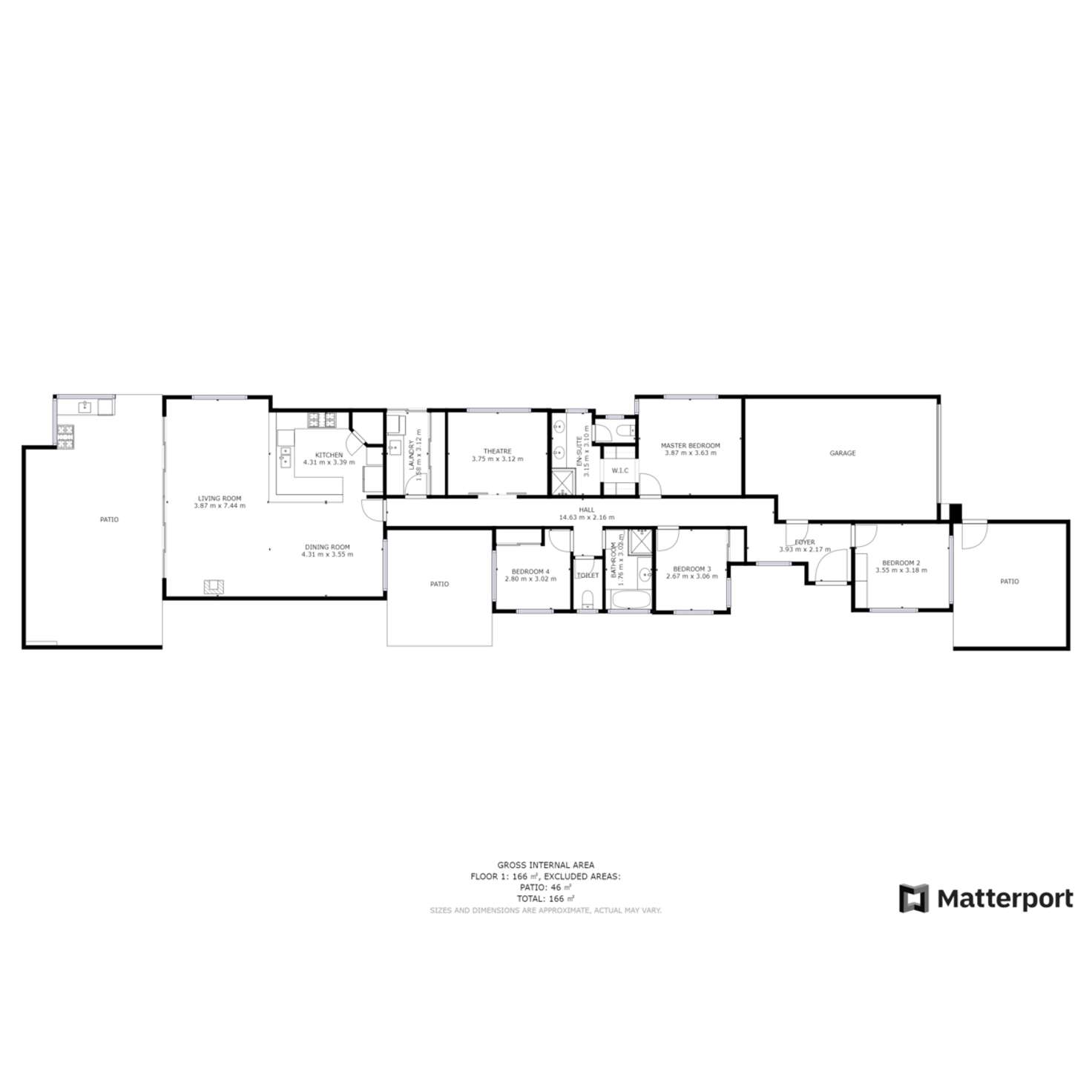 Floorplan of Homely house listing, 115B Anzac Terrace, Bassendean WA 6054