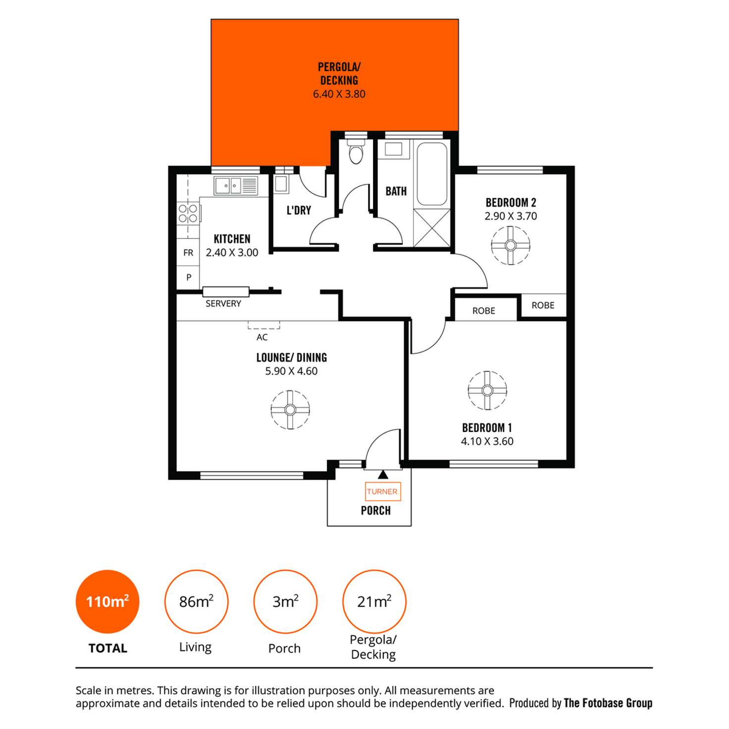 Floorplan of Homely unit listing, 4/74-86 Marian Road, Payneham SA 5070