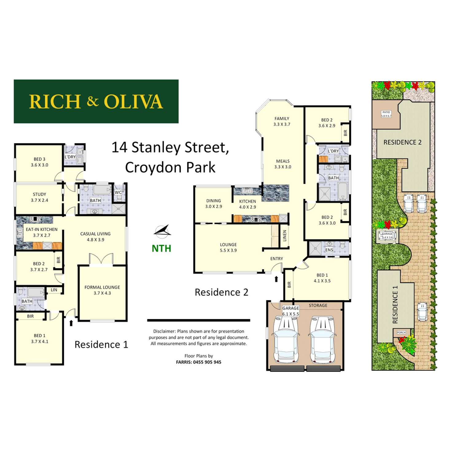Floorplan of Homely house listing, 14 Stanley Street, Croydon Park NSW 2133