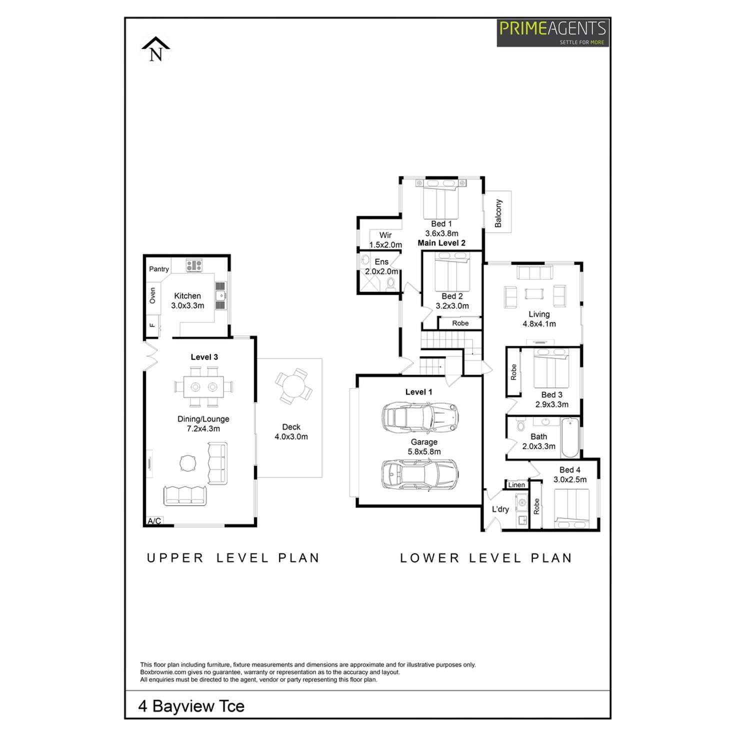 Floorplan of Homely house listing, 4 Bayview Terrace, Pialba QLD 4655