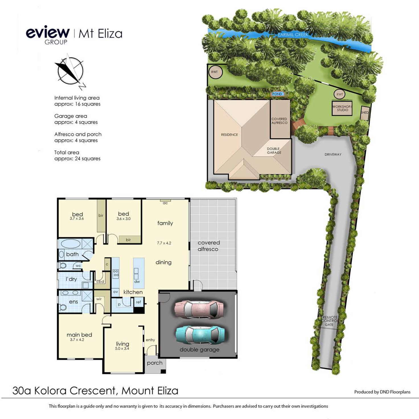 Floorplan of Homely house listing, 30A Kolora Crescent, Mount Eliza VIC 3930