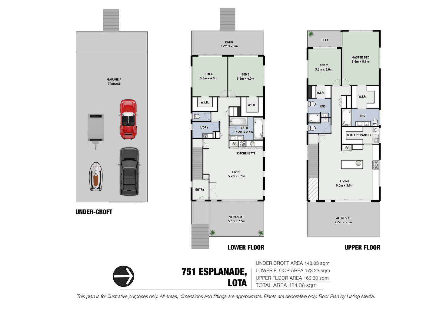 Floorplan of Homely house listing, 751 Esplanade, Lota QLD 4179