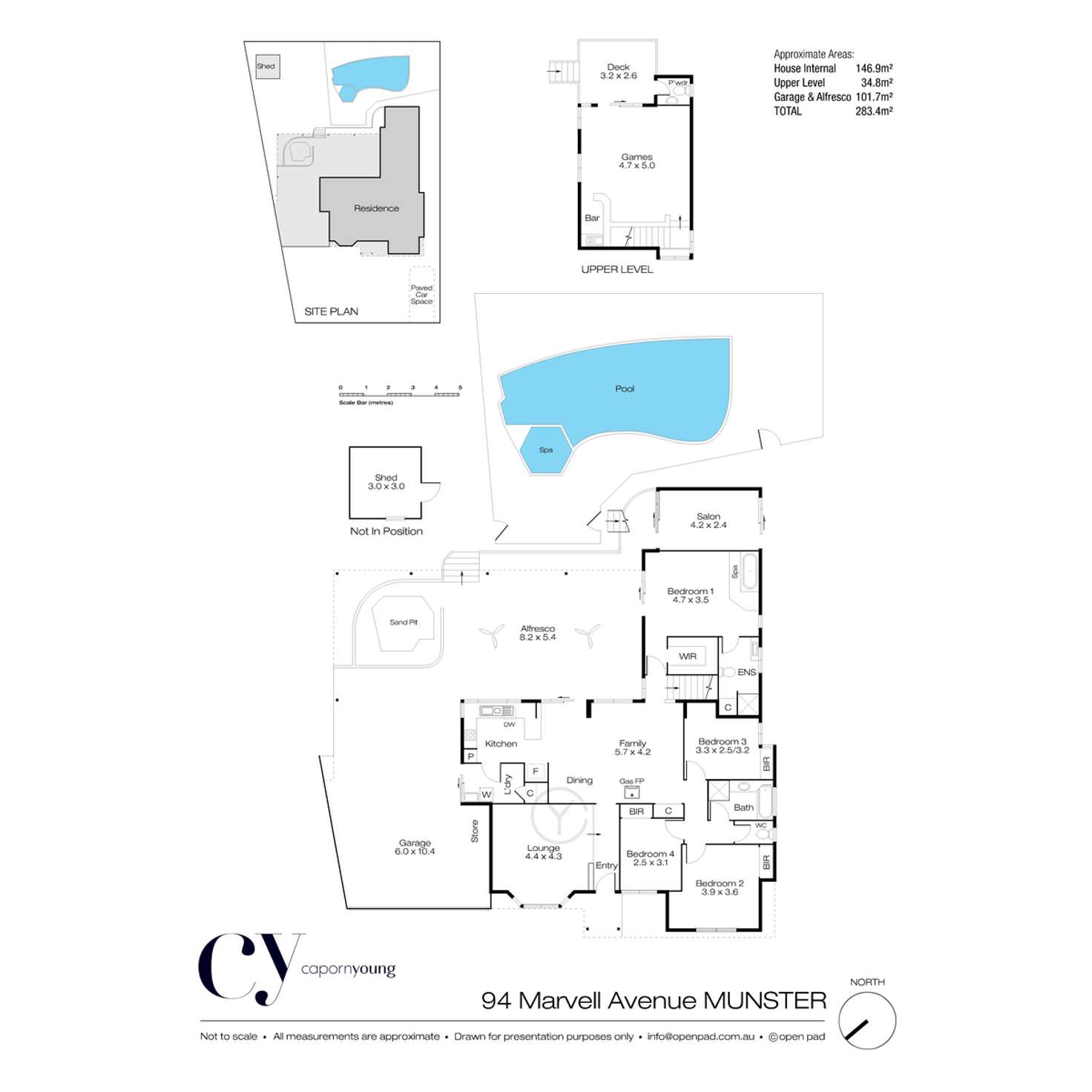 Floorplan of Homely house listing, 94 Marvell Avenue, Munster WA 6166