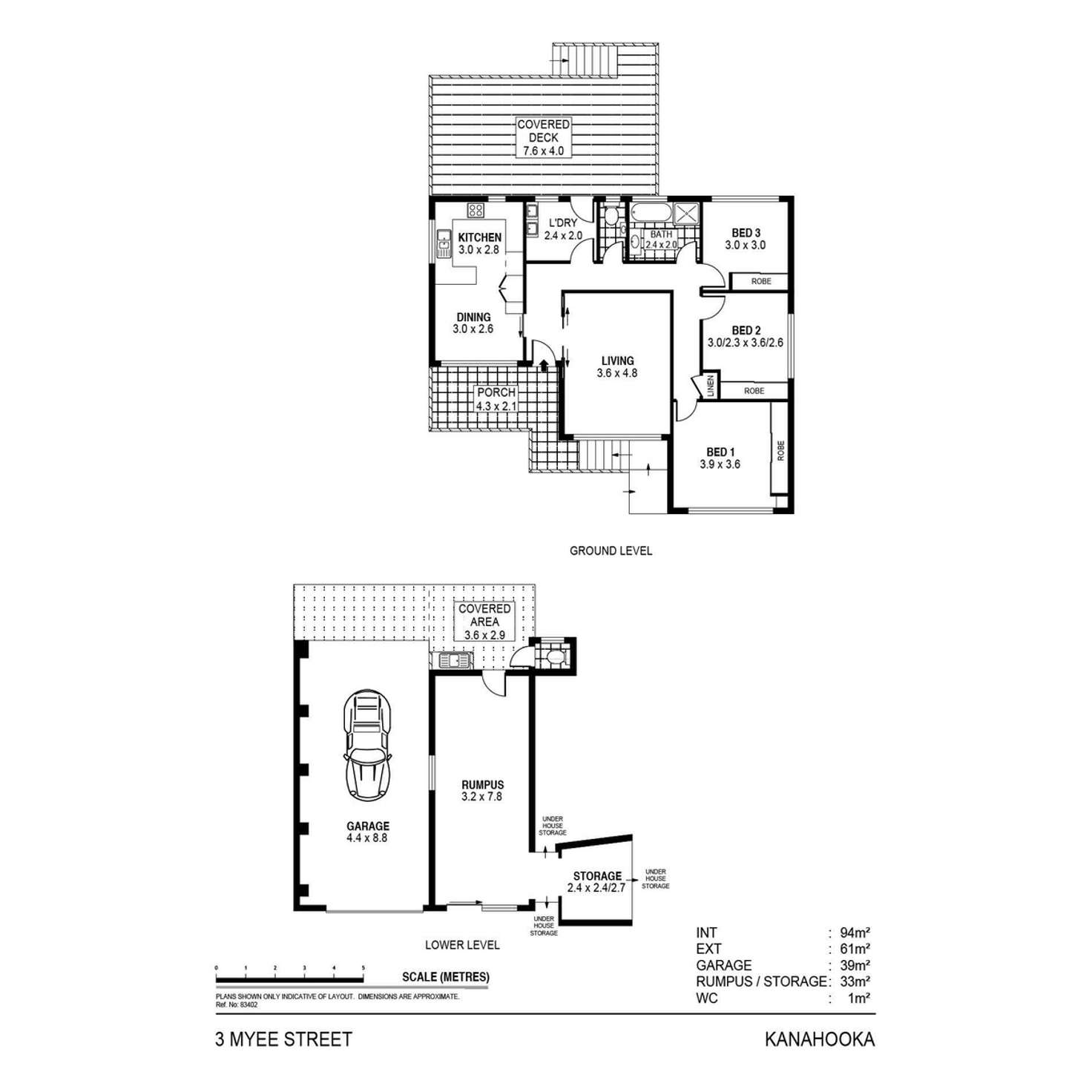 Floorplan of Homely house listing, 3 Myee Street, Kanahooka NSW 2530