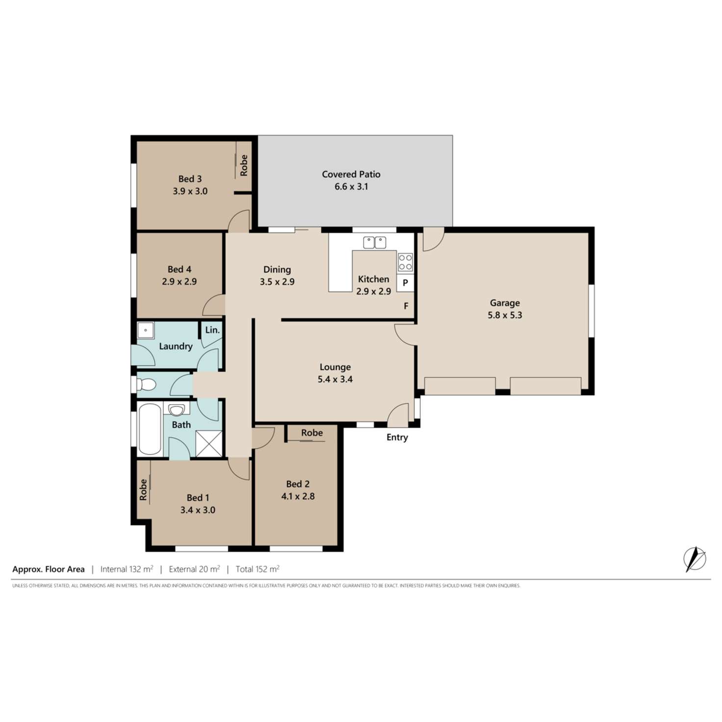 Floorplan of Homely house listing, 6 Sandheath Court, Regents Park QLD 4118