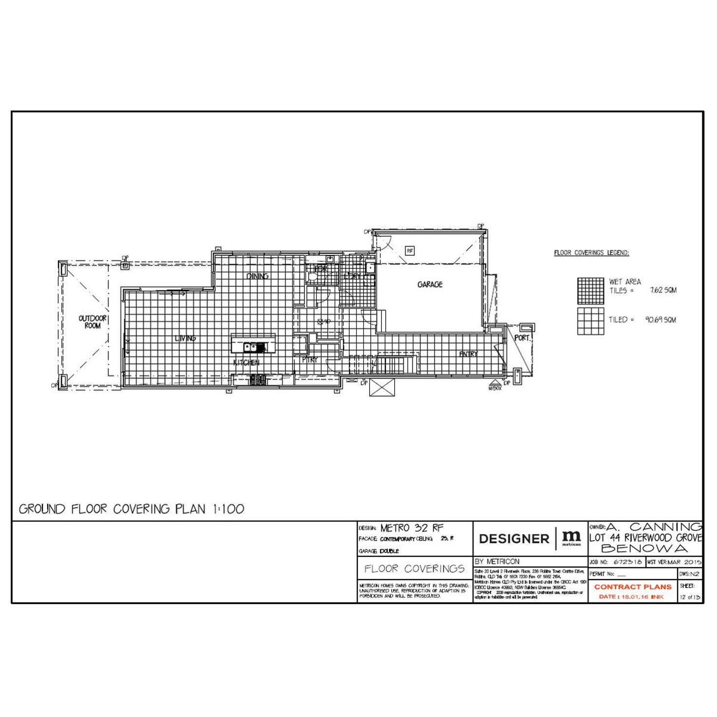 Floorplan of Homely house listing, 5017A Riverwood Grove, Benowa QLD 4217