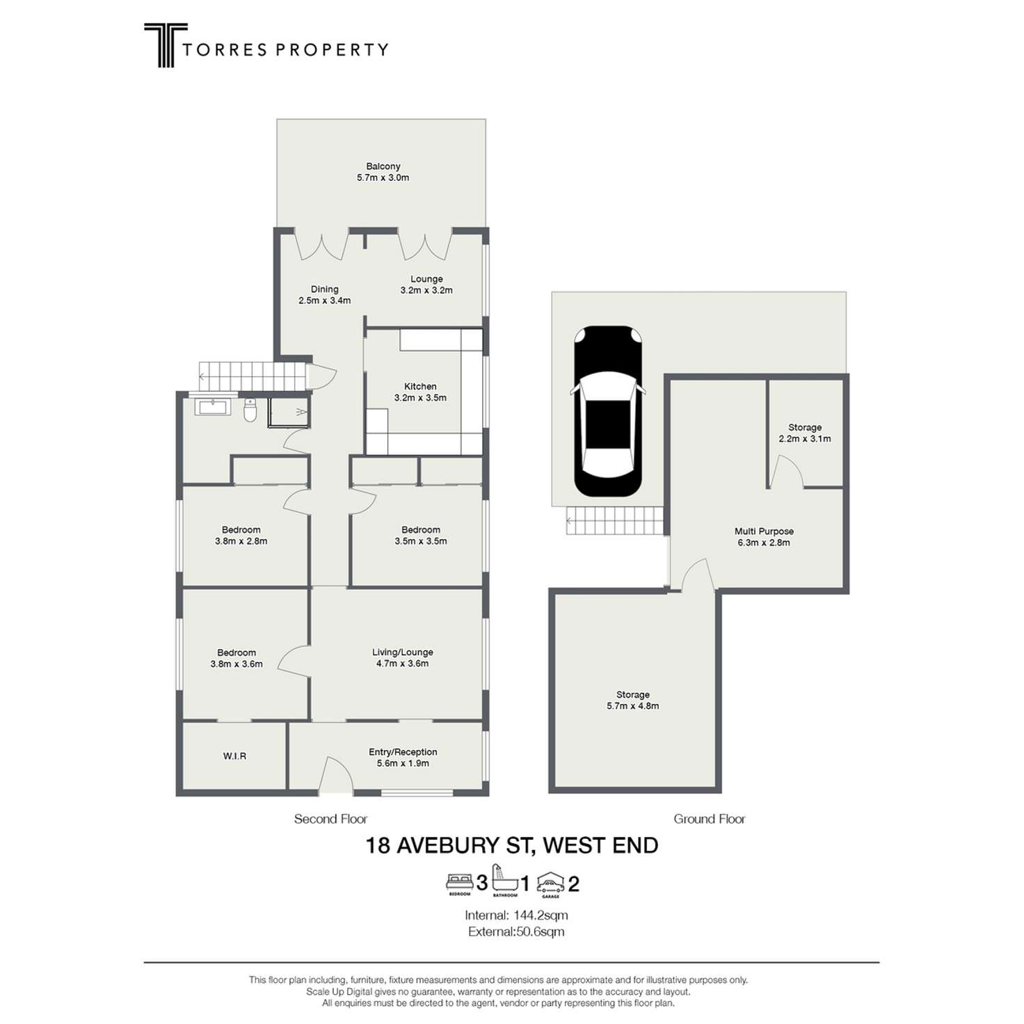 Floorplan of Homely house listing, 18 Avebury Street, West End QLD 4101