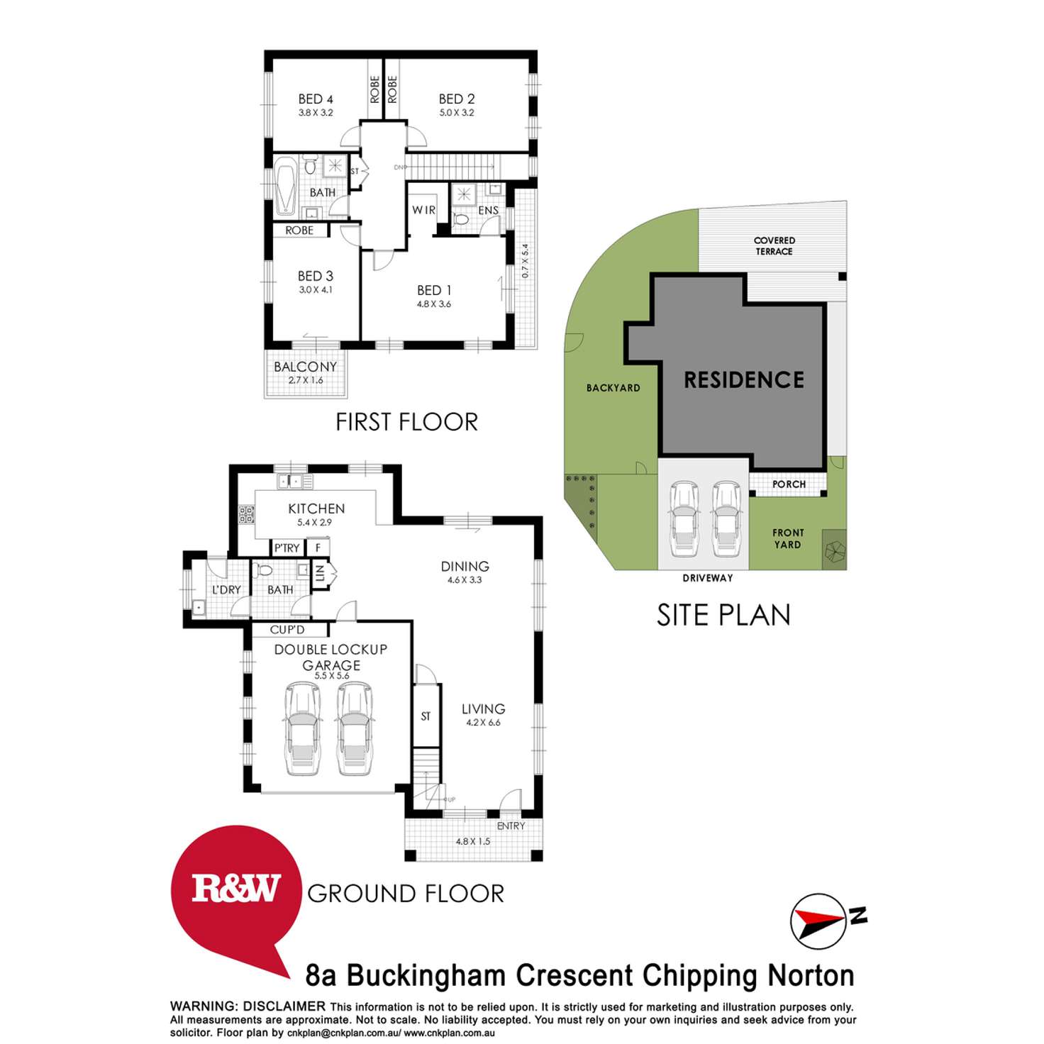 Floorplan of Homely house listing, 8A Buckingham Crescent, Chipping Norton NSW 2170