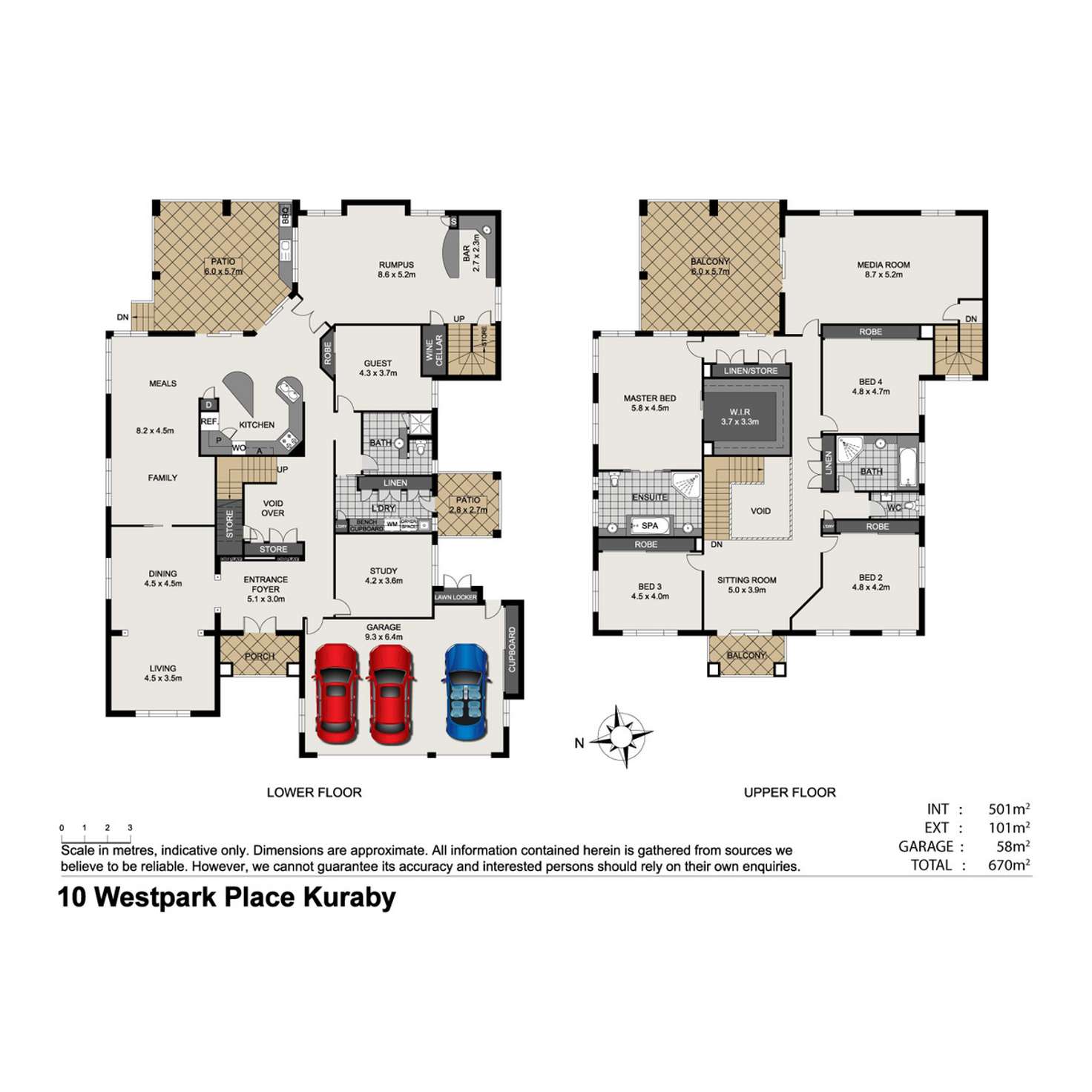 Floorplan of Homely house listing, 10 Westpark Place, Kuraby QLD 4112