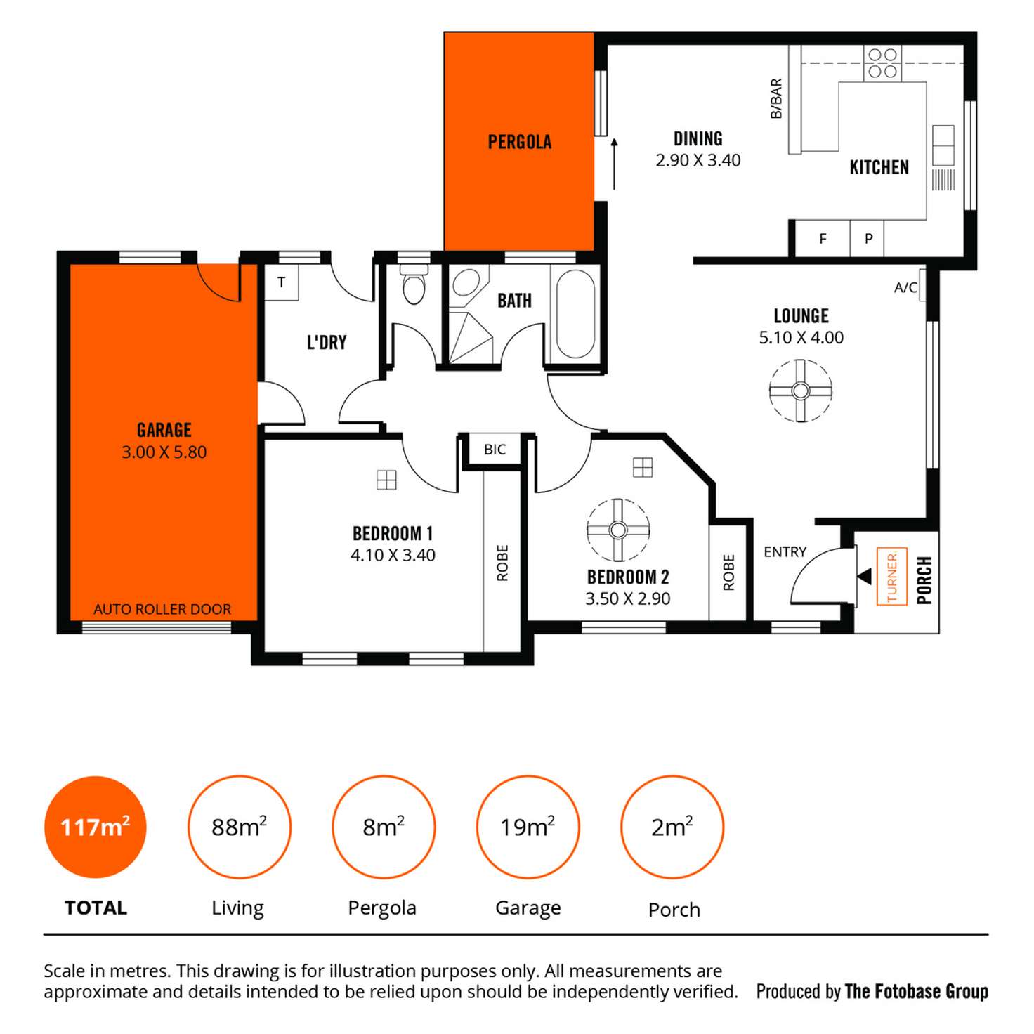 Floorplan of Homely unit listing, 2/3 Weaver Avenue, Richmond SA 5033