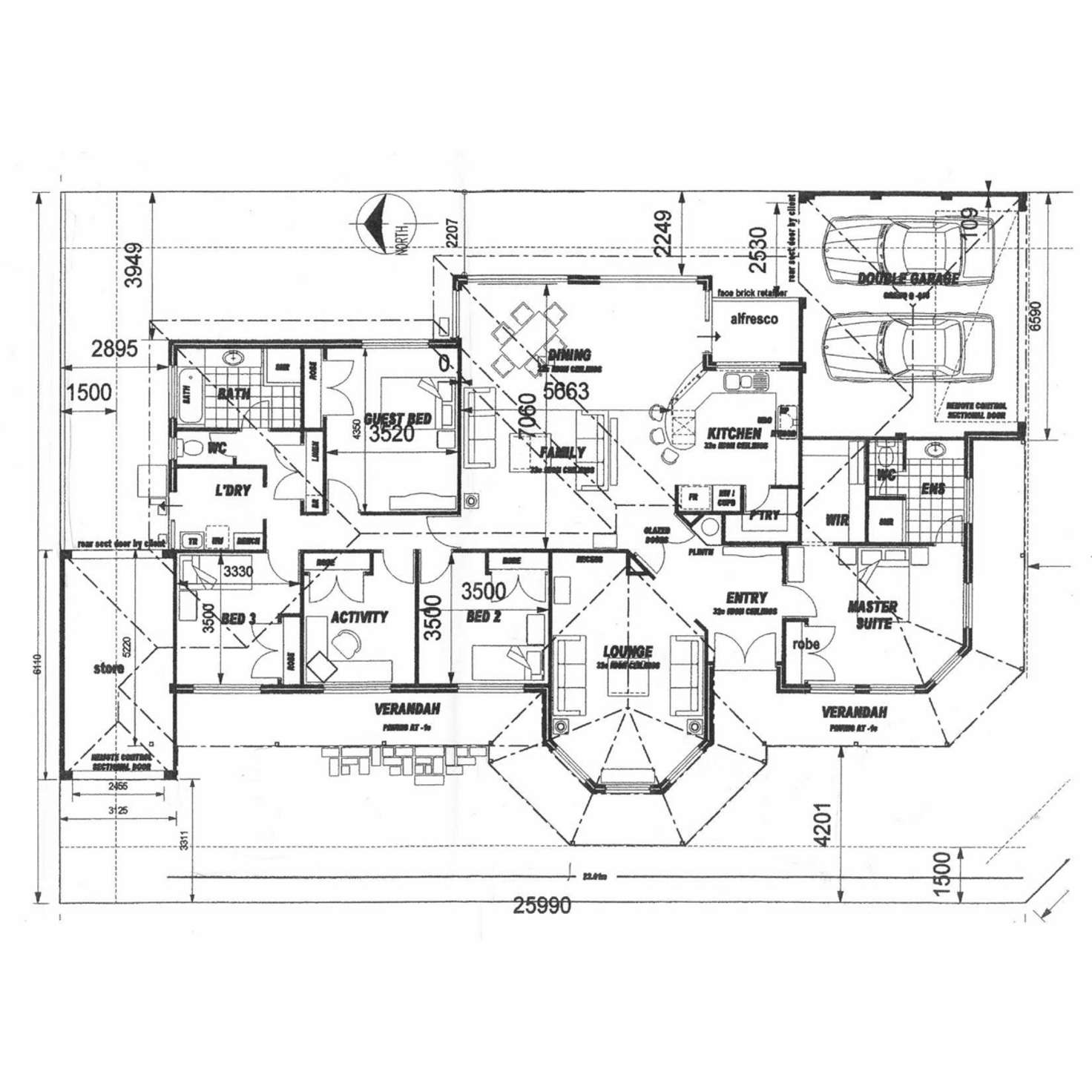 Floorplan of Homely house listing, 74 Nottely Cresent, Secret Harbour WA 6173