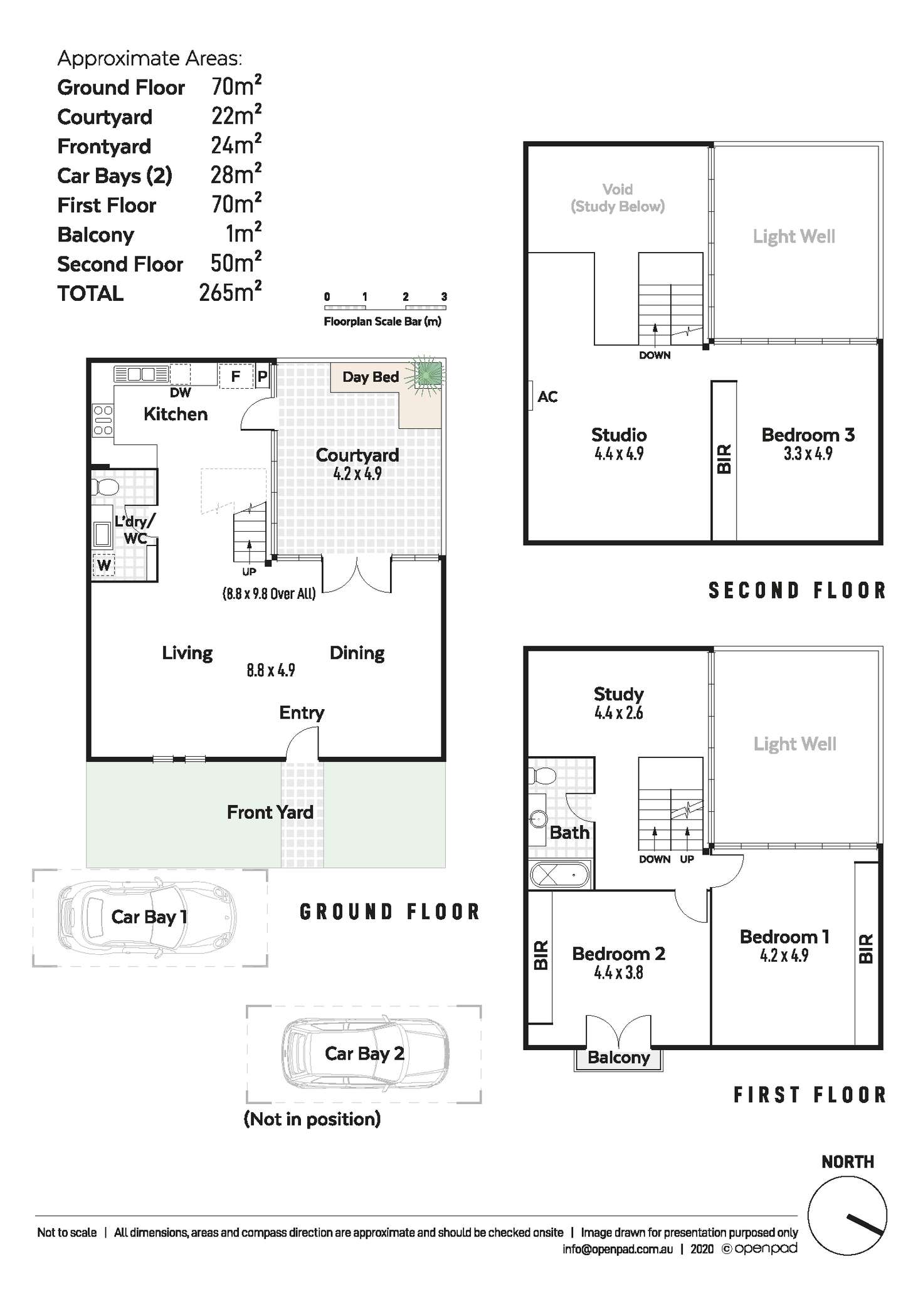 Floorplan of Homely townhouse listing, 21/119 South Terrace, Fremantle WA 6160