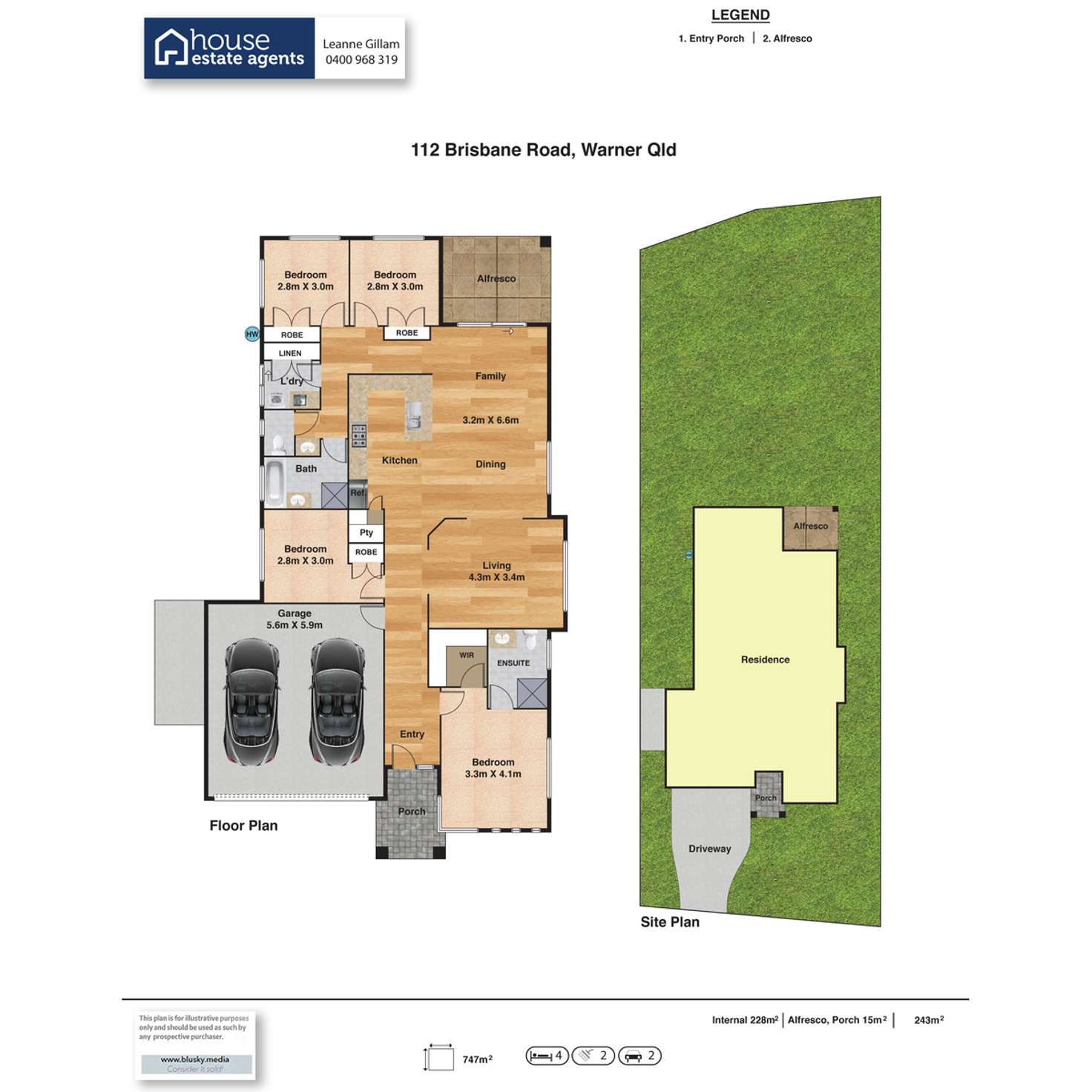 Floorplan of Homely house listing, 112 Brisbane Road, Warner QLD 4500