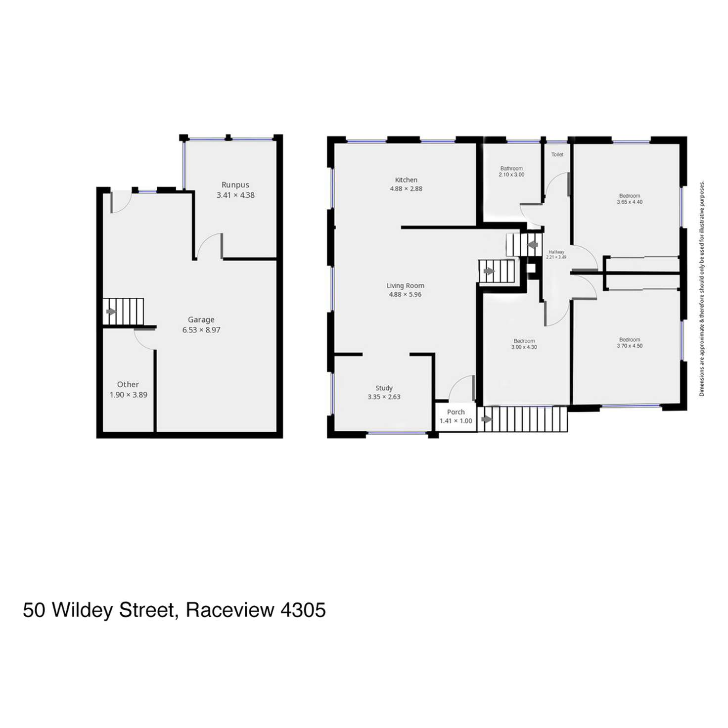 Floorplan of Homely house listing, 50 Wildey Street, Raceview QLD 4305