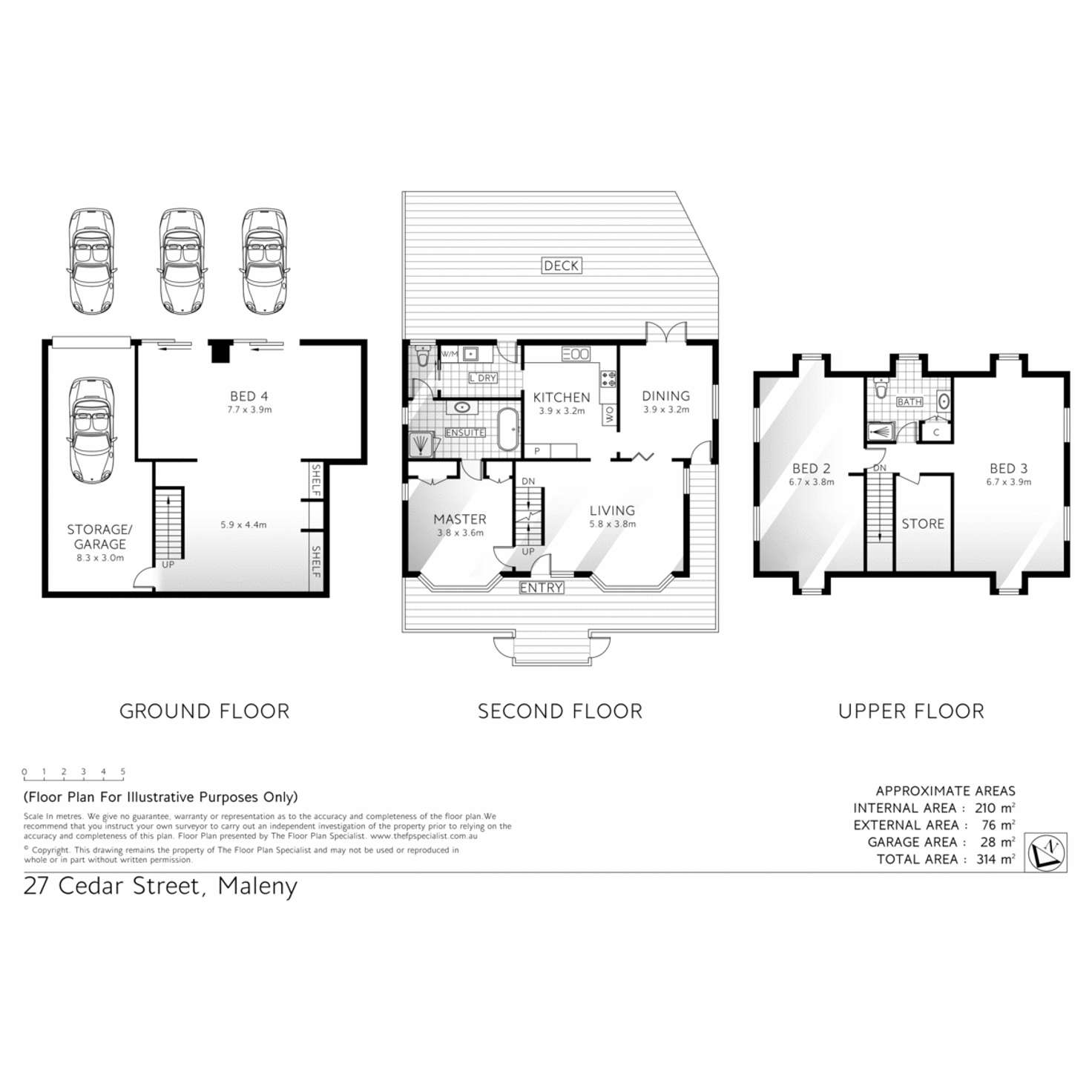 Floorplan of Homely house listing, 27 Cedar Street, Maleny QLD 4552