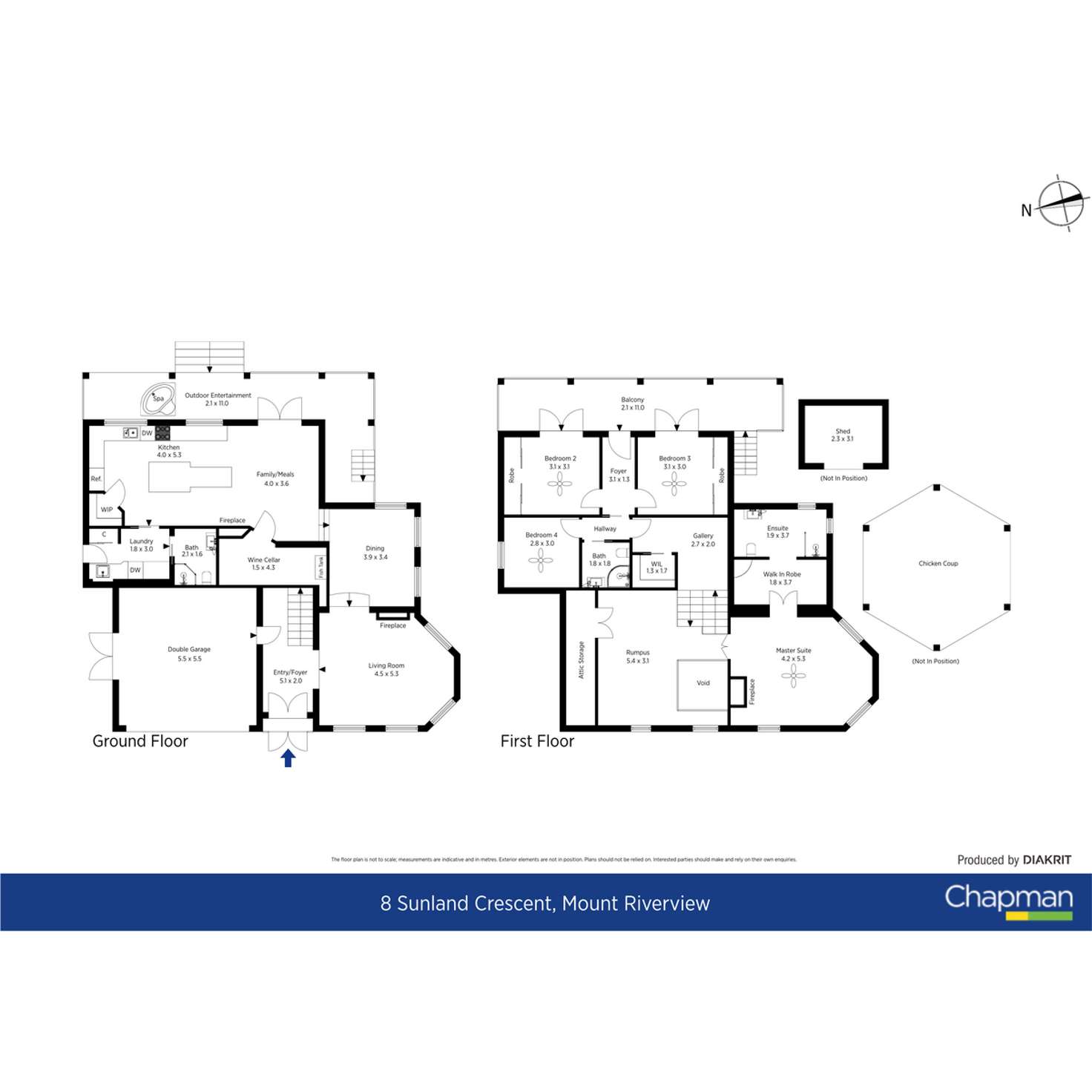 Floorplan of Homely house listing, 8 Sunland Crescent, Mount Riverview NSW 2774