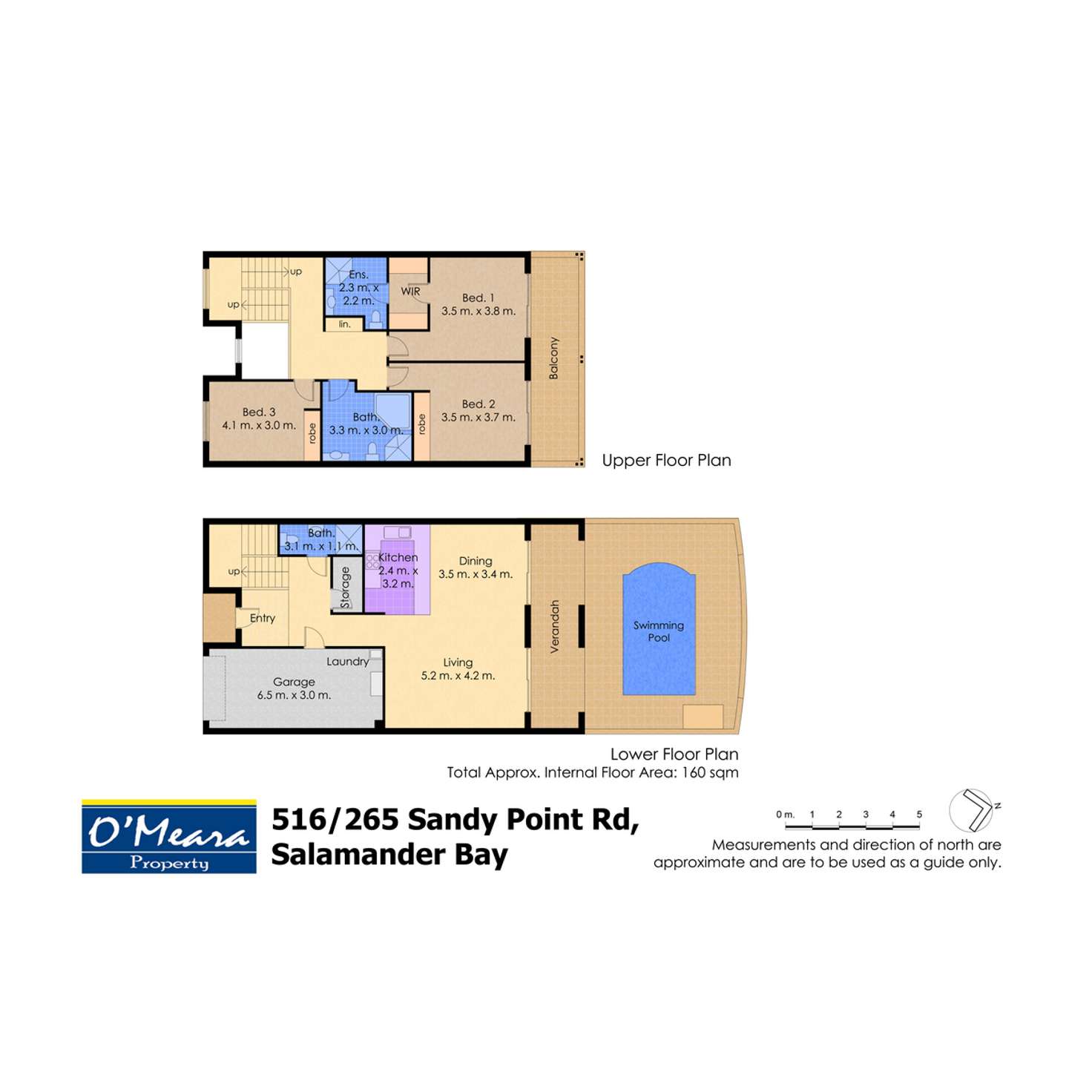 Floorplan of Homely townhouse listing, 516/265 Sandy Point Road, Salamander Bay NSW 2317