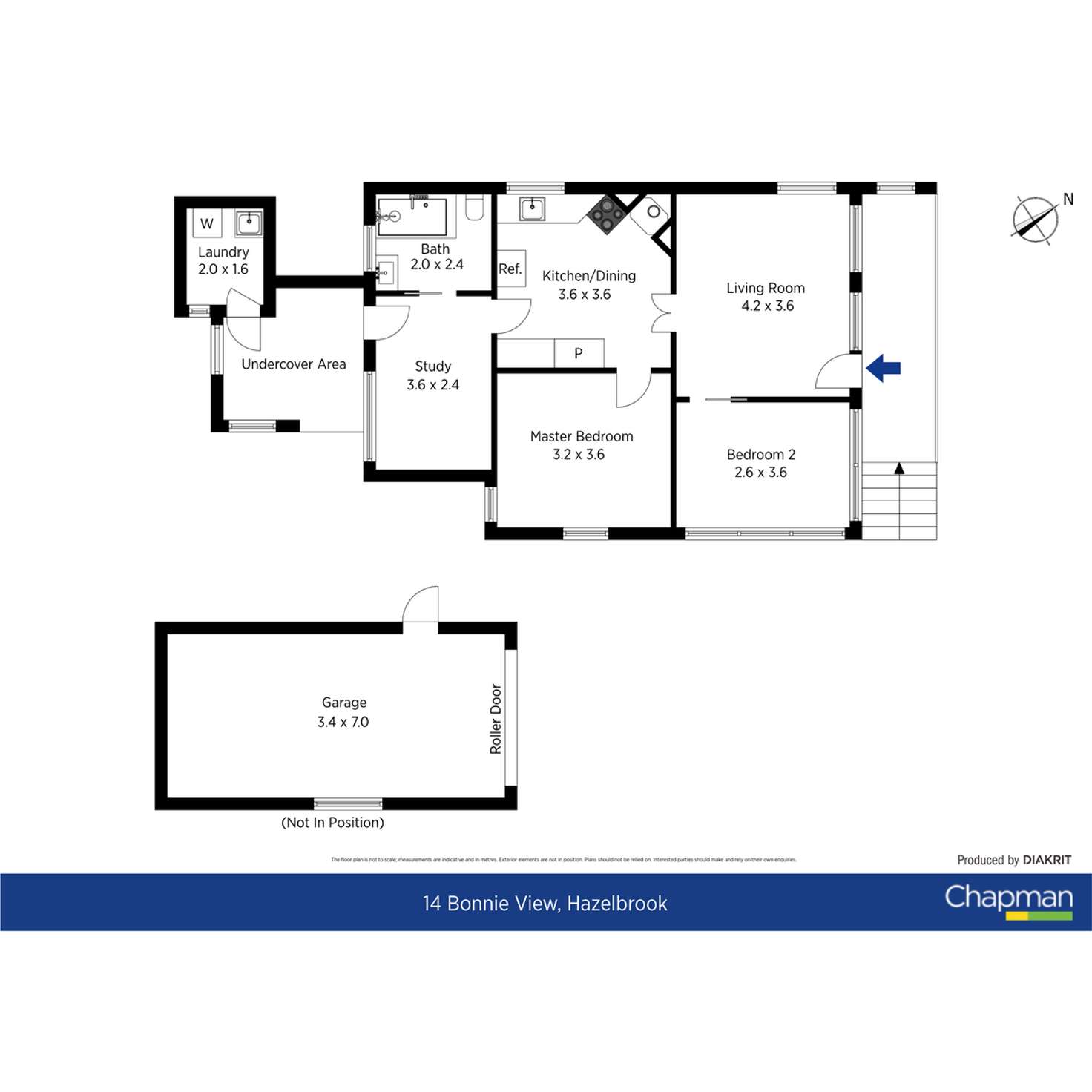 Floorplan of Homely house listing, 14 Bonnie View Avenue, Hazelbrook NSW 2779