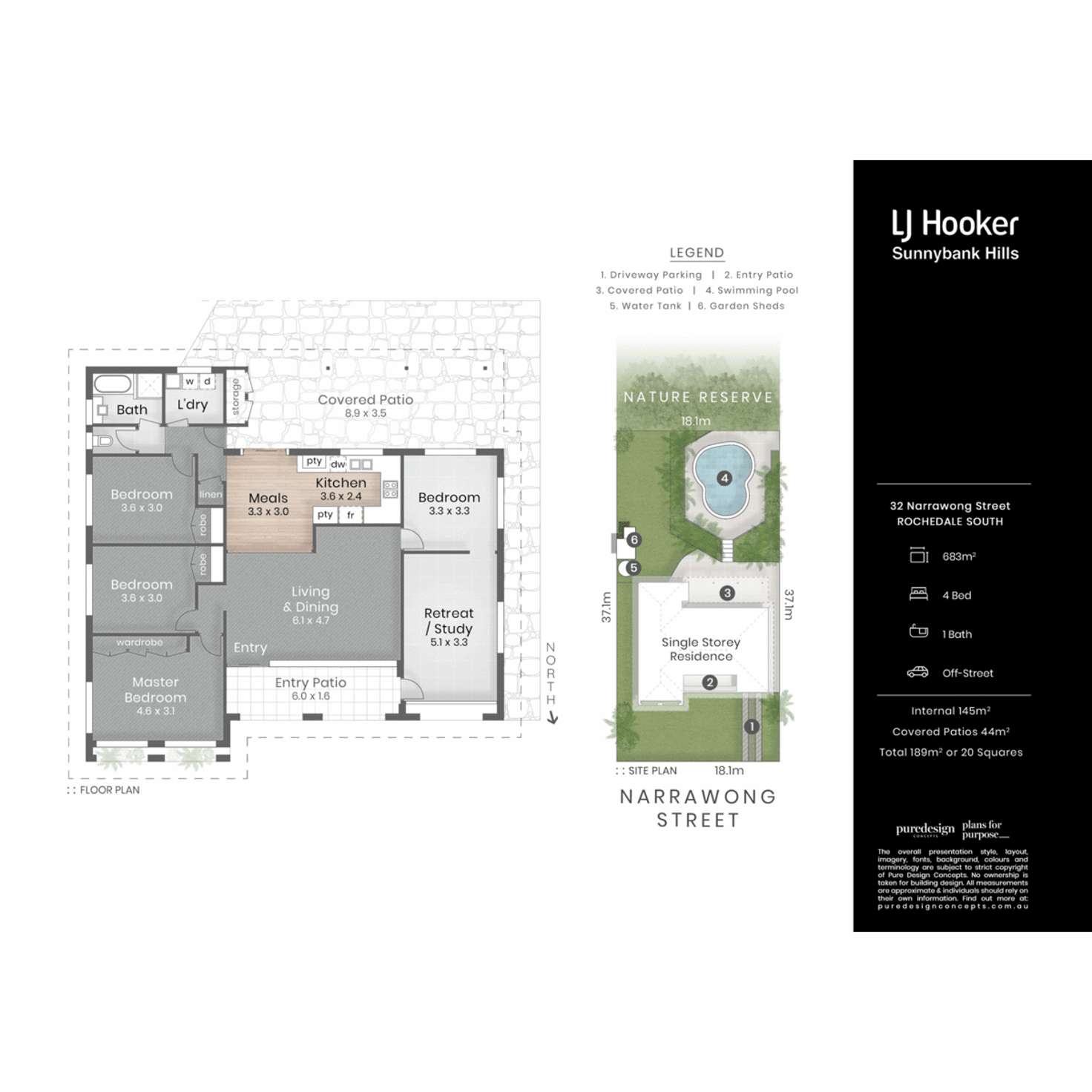Floorplan of Homely house listing, 32 Narrawong Street, Rochedale South QLD 4123