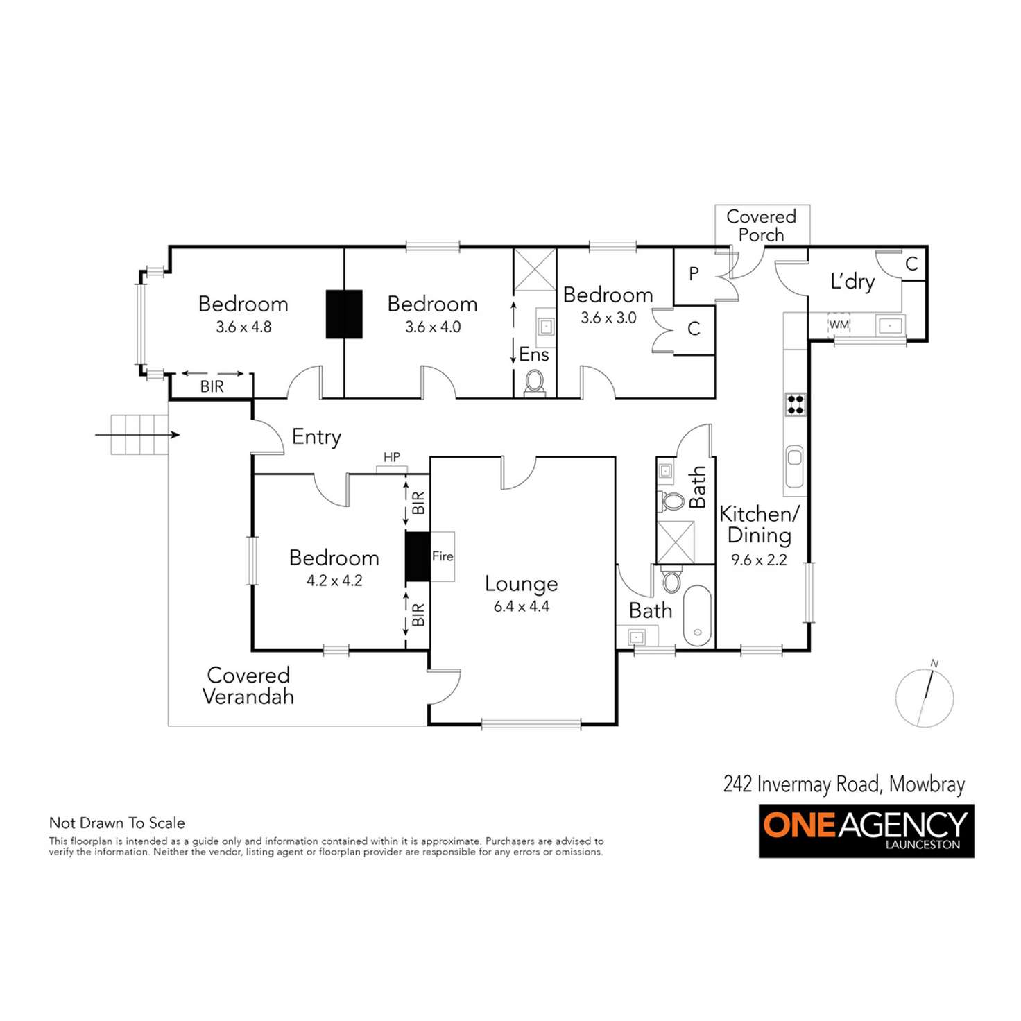 Floorplan of Homely house listing, 242 Invermay Road, Mowbray TAS 7248