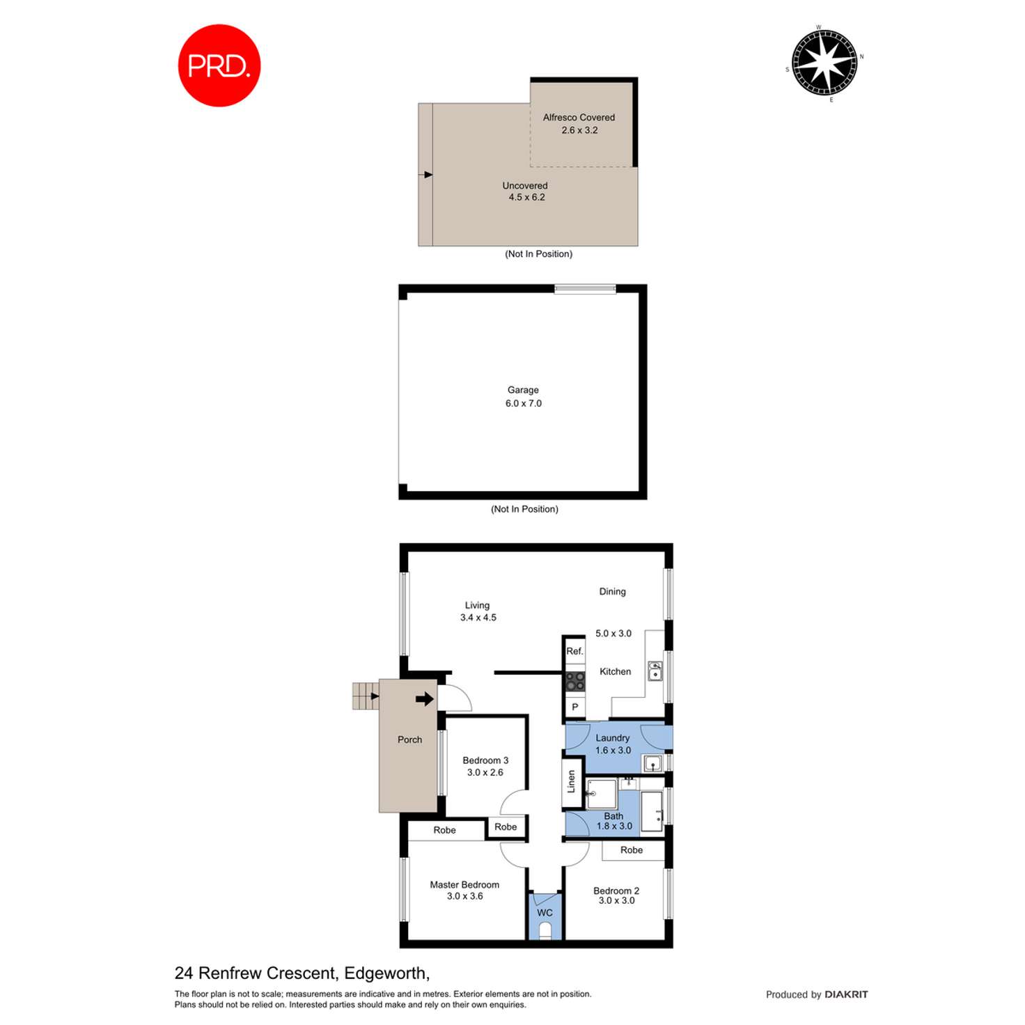 Floorplan of Homely house listing, 24 Renfrew Crescent, Edgeworth NSW 2285