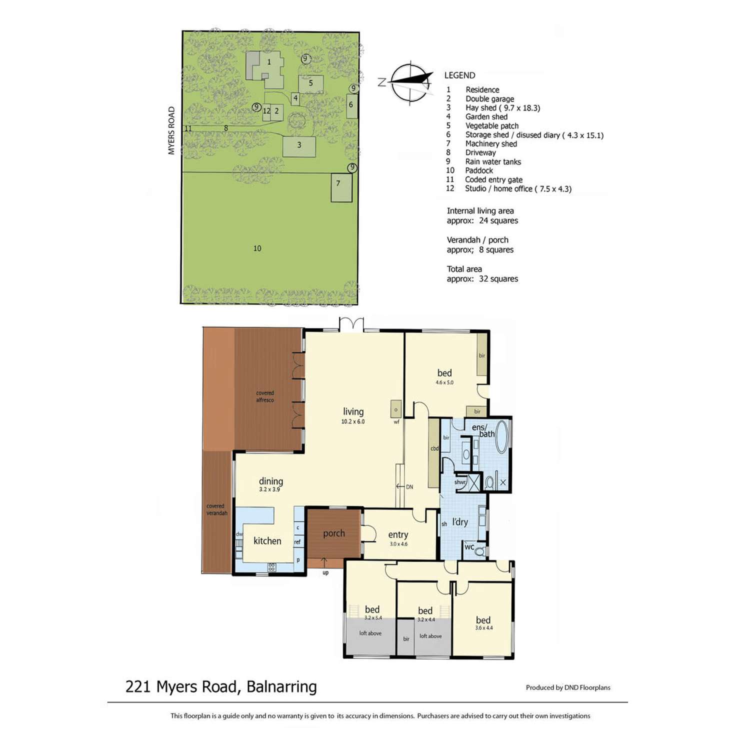 Floorplan of Homely acreageSemiRural listing, 221 Myers Road, Balnarring VIC 3926