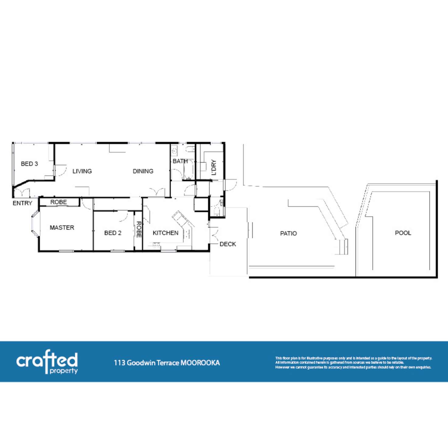 Floorplan of Homely house listing, 113 Goodwin Terrace, Moorooka QLD 4105