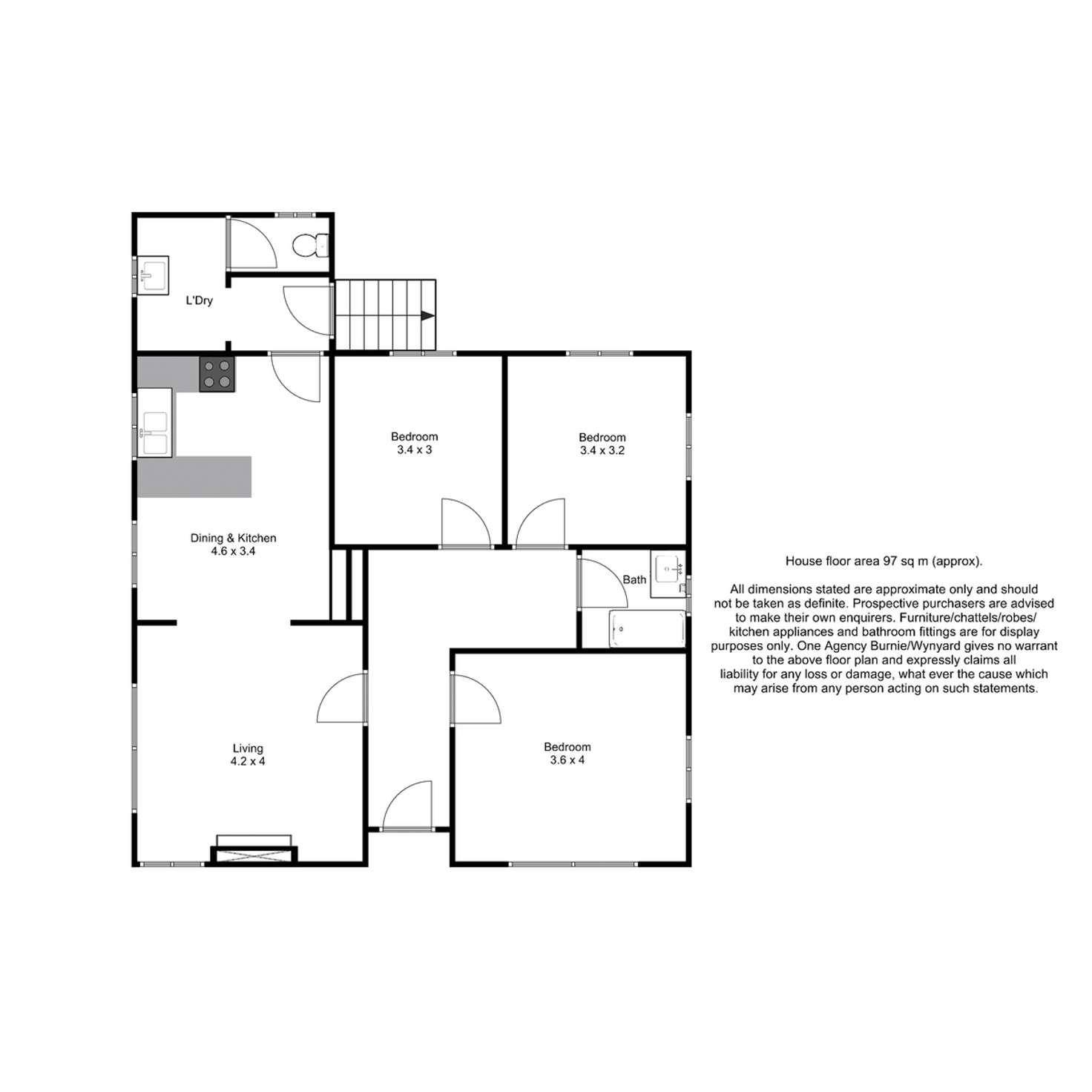 Floorplan of Homely house listing, 5 Cabot Street, Acton TAS 7320