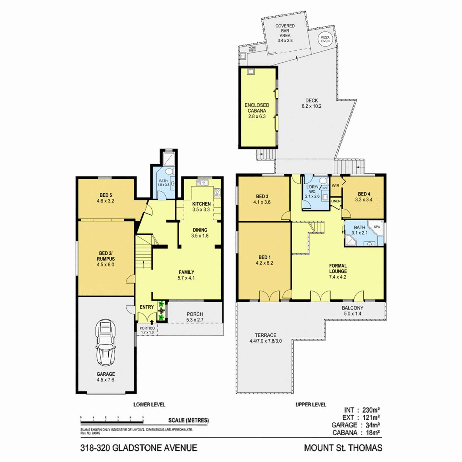 Floorplan of Homely house listing, 318 - 320 Gladstone Avenue, Mount Saint Thomas NSW 2500