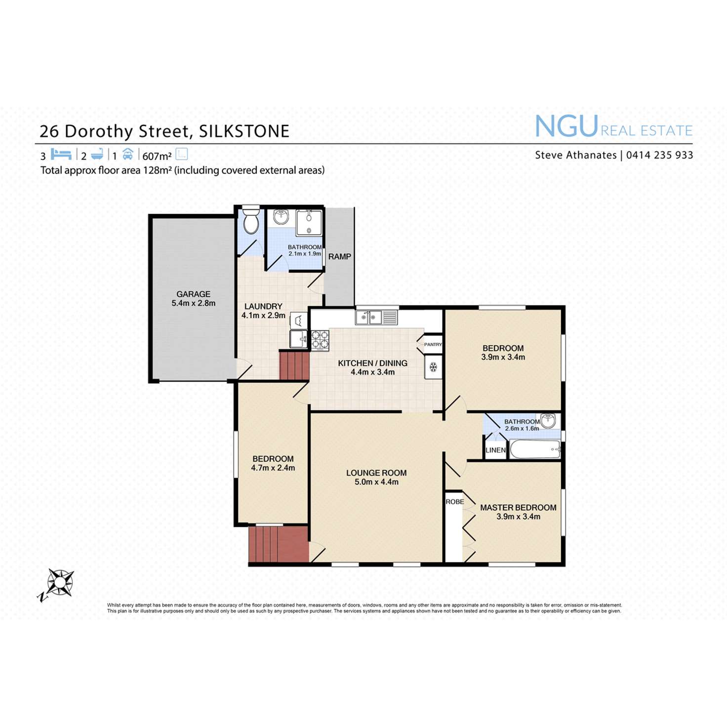 Floorplan of Homely house listing, 26 Dorothy Street, Silkstone QLD 4304