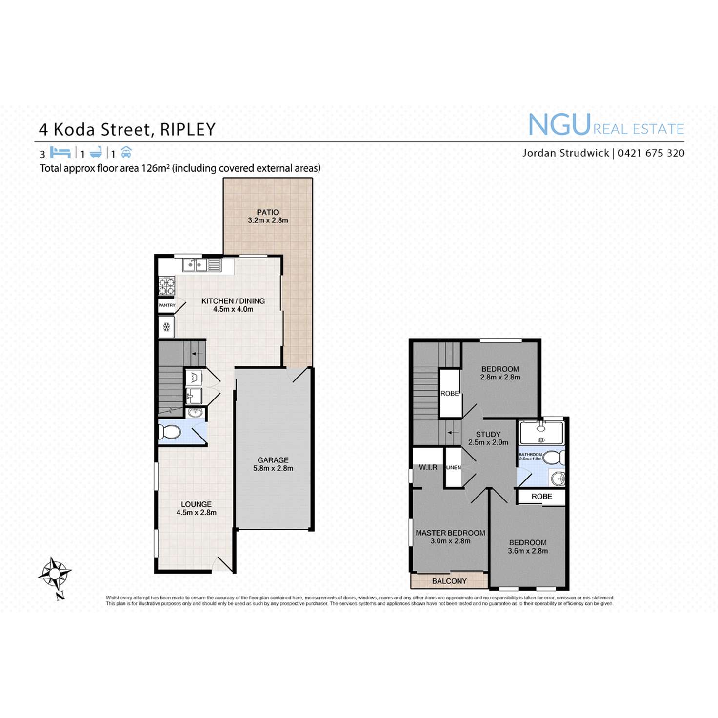 Floorplan of Homely house listing, 4 Koda Street, Ripley QLD 4306