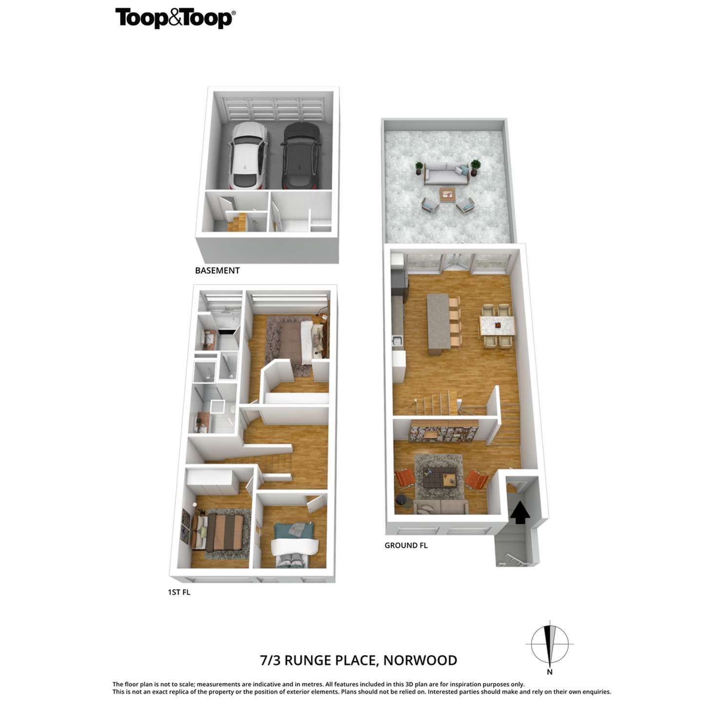 Floorplan of Homely house listing, 7/3 Runge Place, Norwood SA 5067
