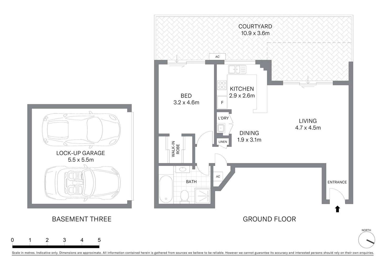 Floorplan of Homely apartment listing, 1/102 Miller Street, Pyrmont NSW 2009