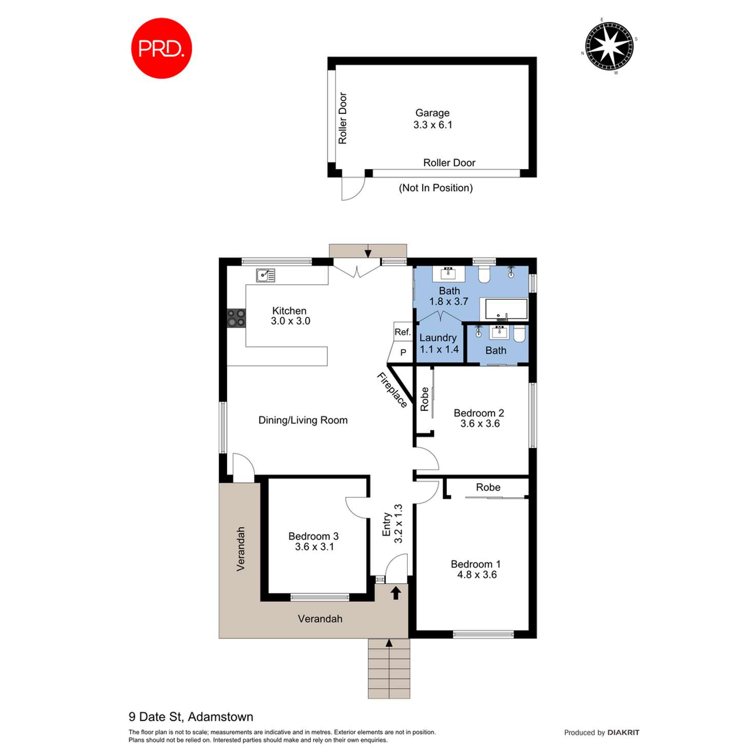 Floorplan of Homely house listing, 9 Date Street, Adamstown NSW 2289