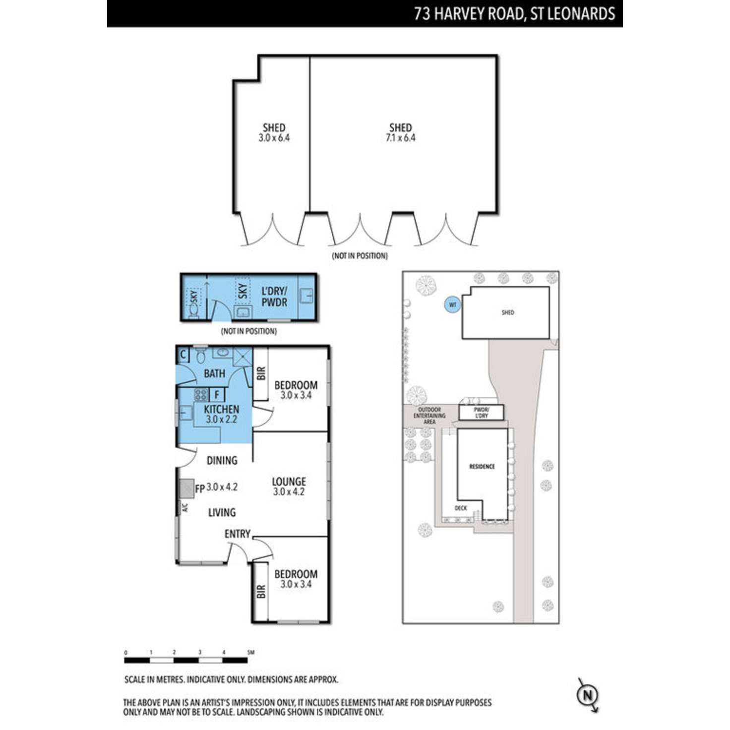 Floorplan of Homely house listing, 73 Harvey Road, St Leonards VIC 3223