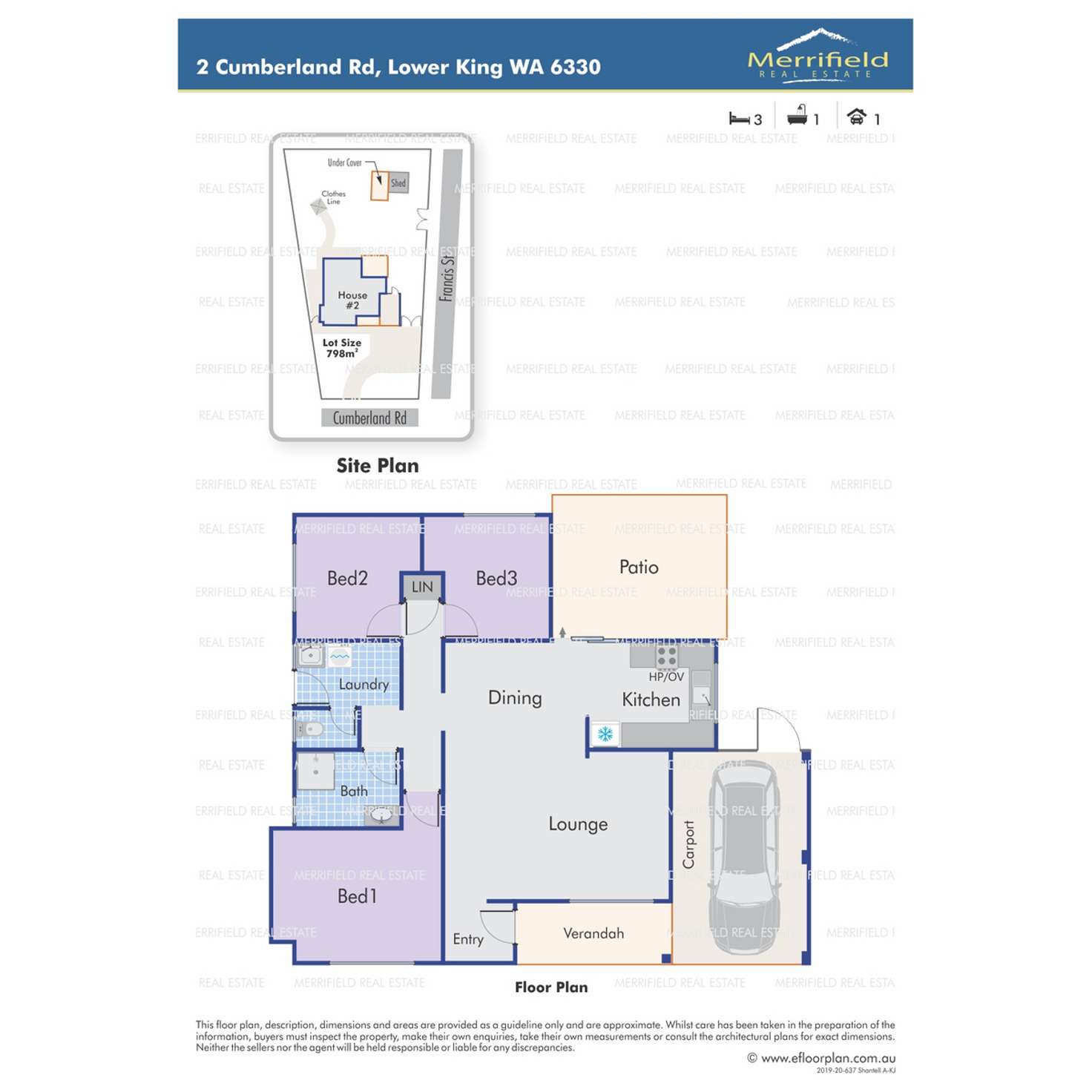 Floorplan of Homely house listing, 2 Cumberland Road, Lower King WA 6330