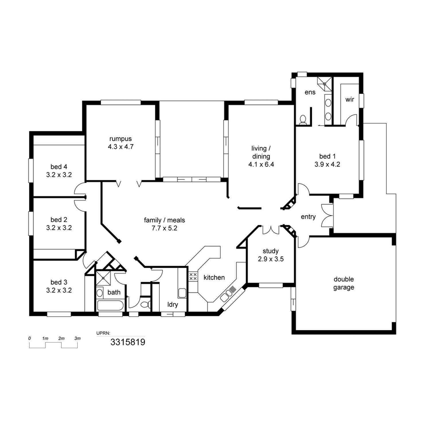 Floorplan of Homely house listing, 138 Kensington Drive, Flinders View QLD 4305