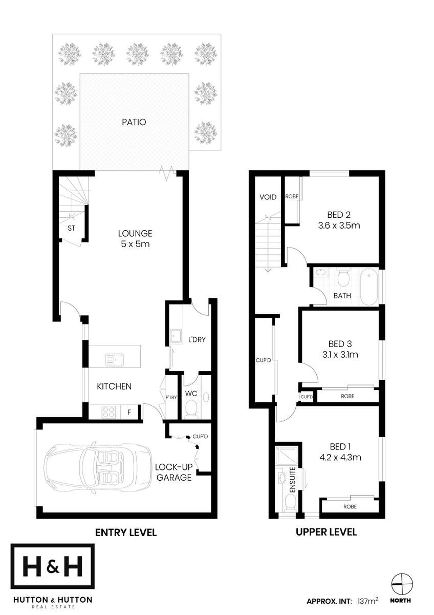 Floorplan of Homely townhouse listing, 6/14 Avoca Street, Yeronga QLD 4104