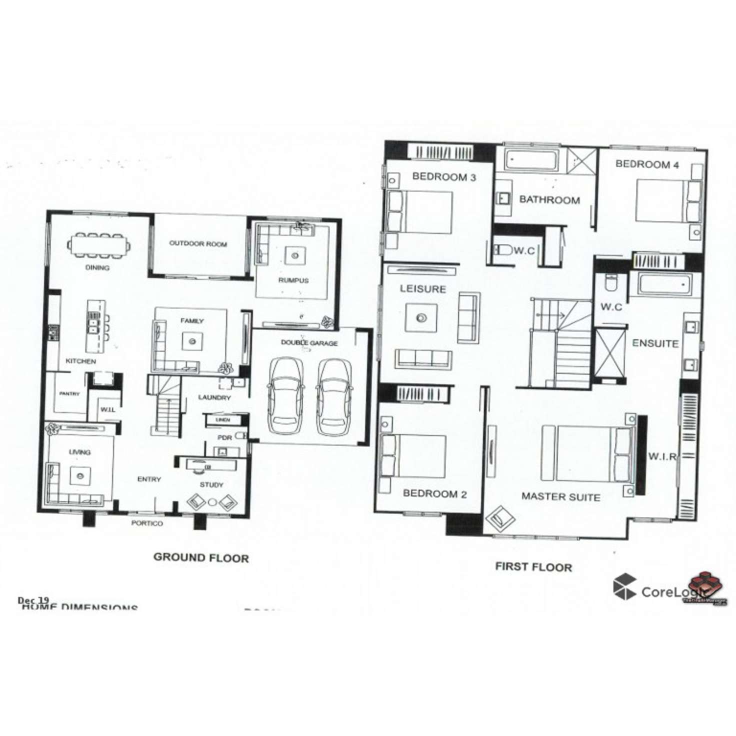 Floorplan of Homely house listing, 4 Inkerman Court, Carindale QLD 4152