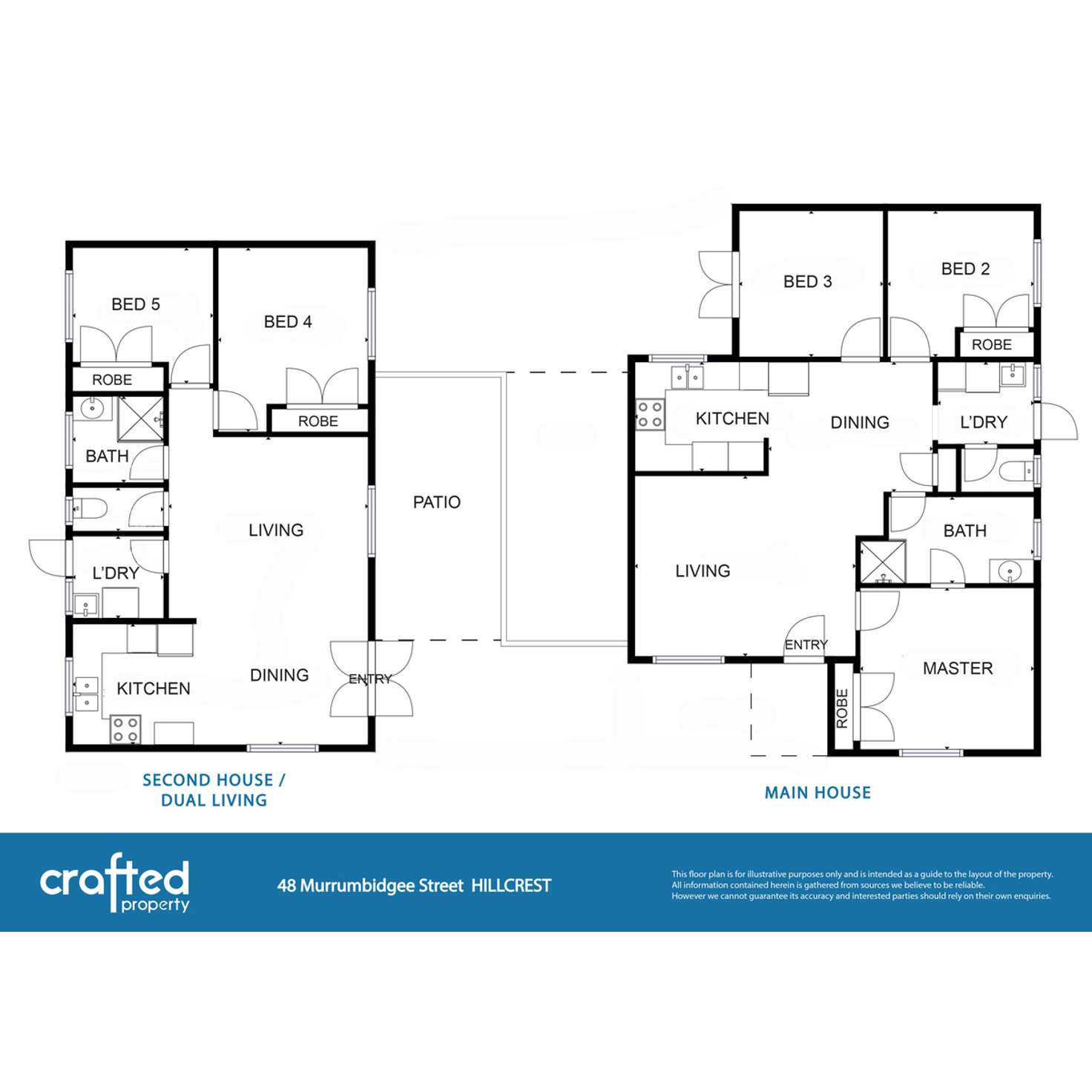 Floorplan of Homely house listing, 48 Murrumbidgee Street, Hillcrest QLD 4118