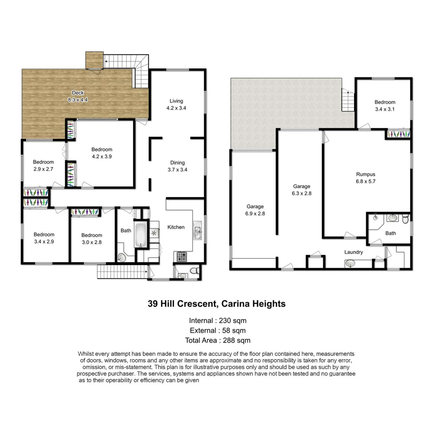 Floorplan of Homely house listing, 39 Hill Crescent, Carina Heights QLD 4152