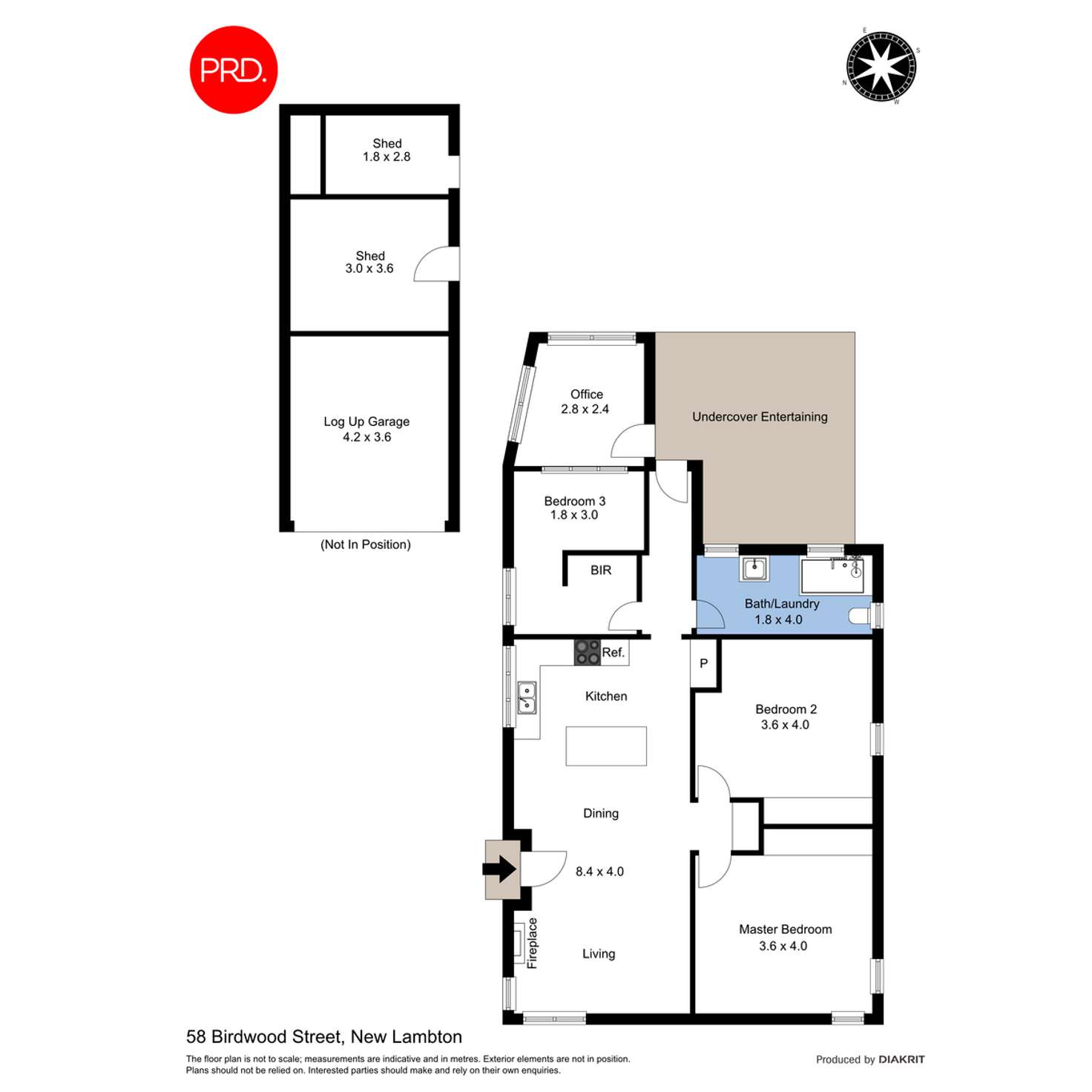 Floorplan of Homely house listing, 58 Birdwood Street, New Lambton NSW 2305