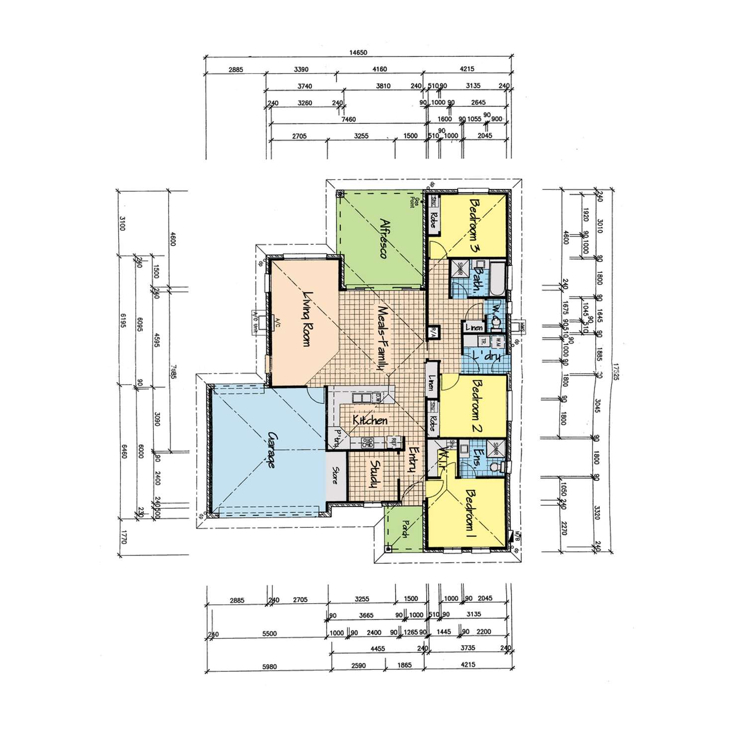 Floorplan of Homely house listing, 6 Camellia Close, Sale VIC 3850
