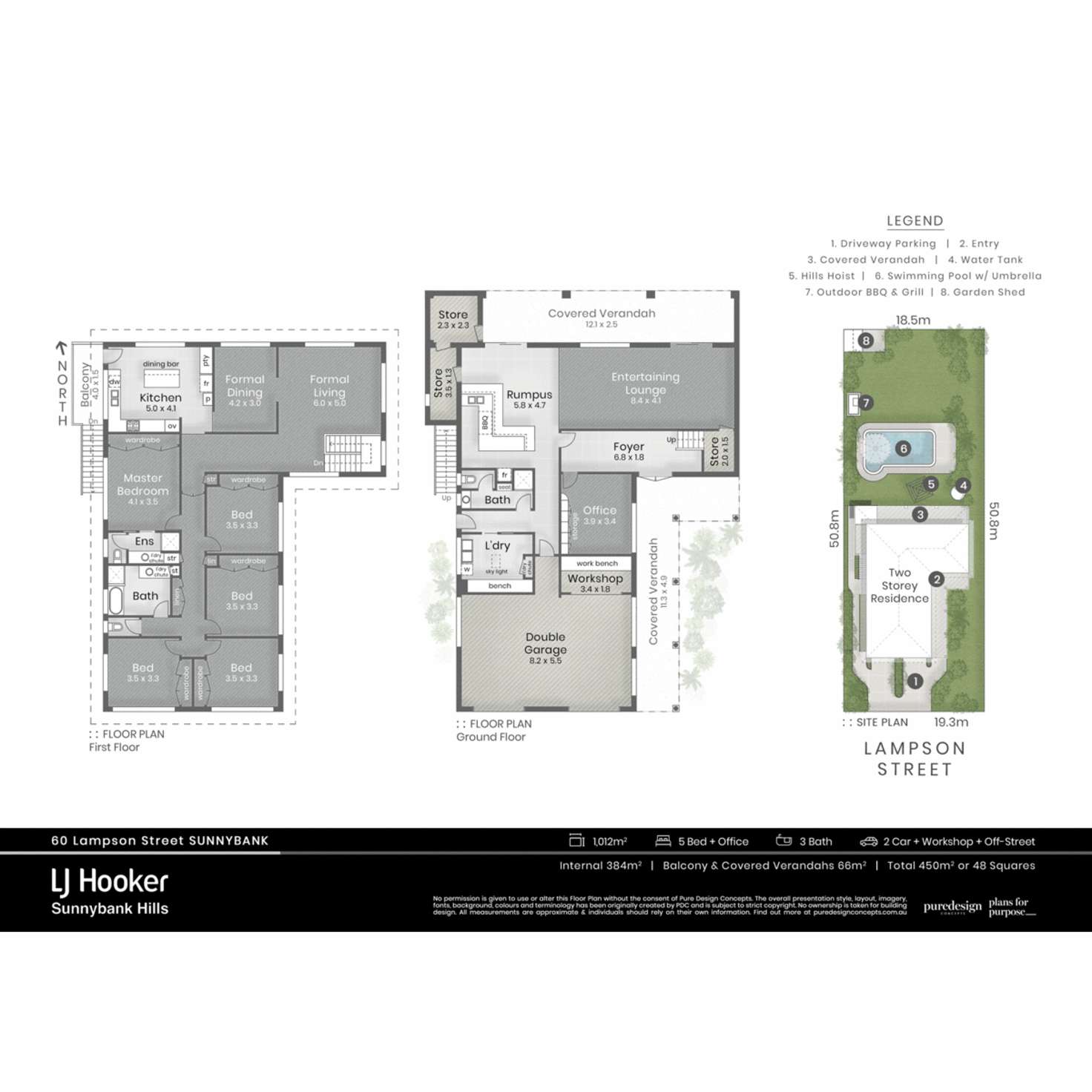 Floorplan of Homely house listing, 60 Lampson Street, Sunnybank QLD 4109