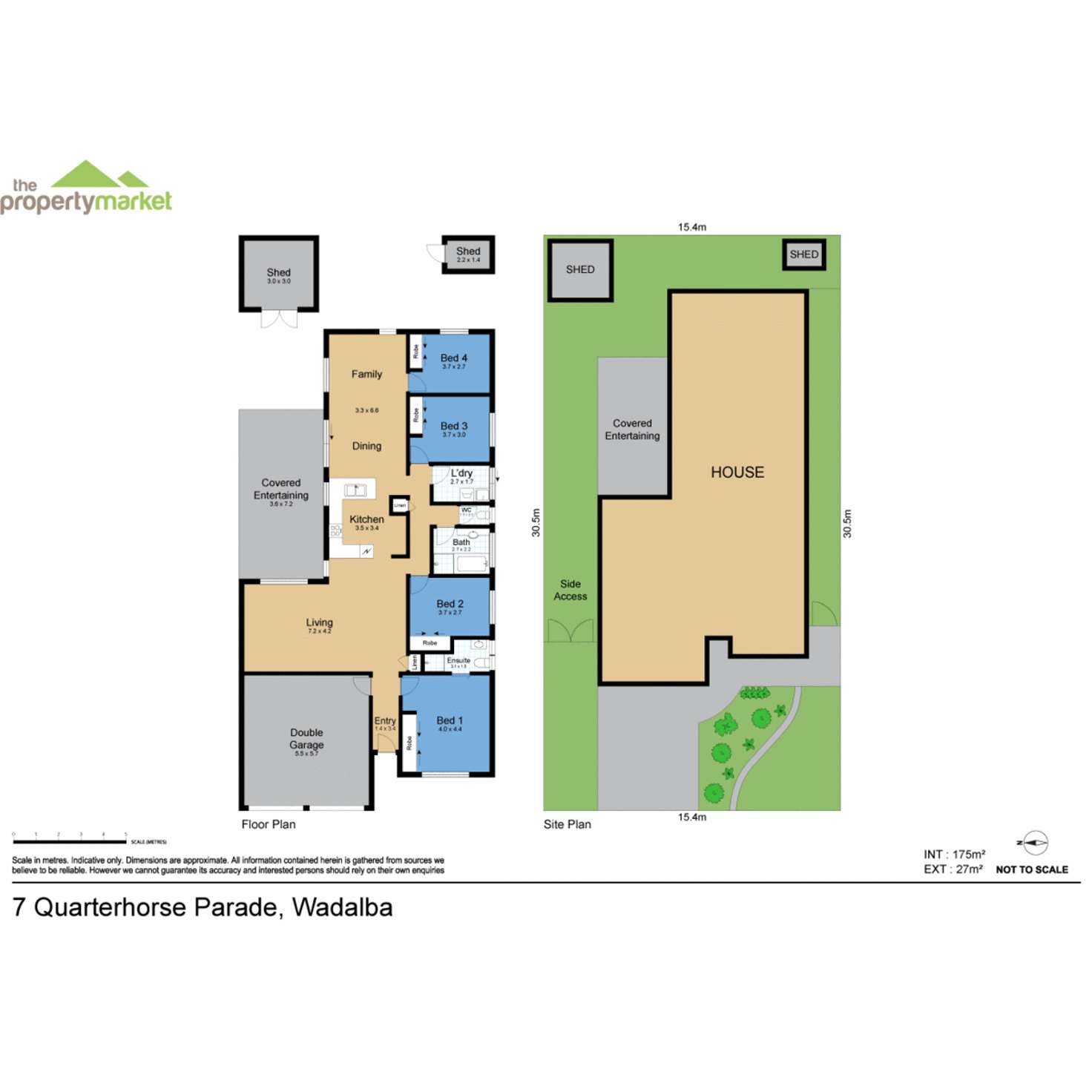 Floorplan of Homely house listing, 7 Quarterhorse Parade, Wadalba NSW 2259